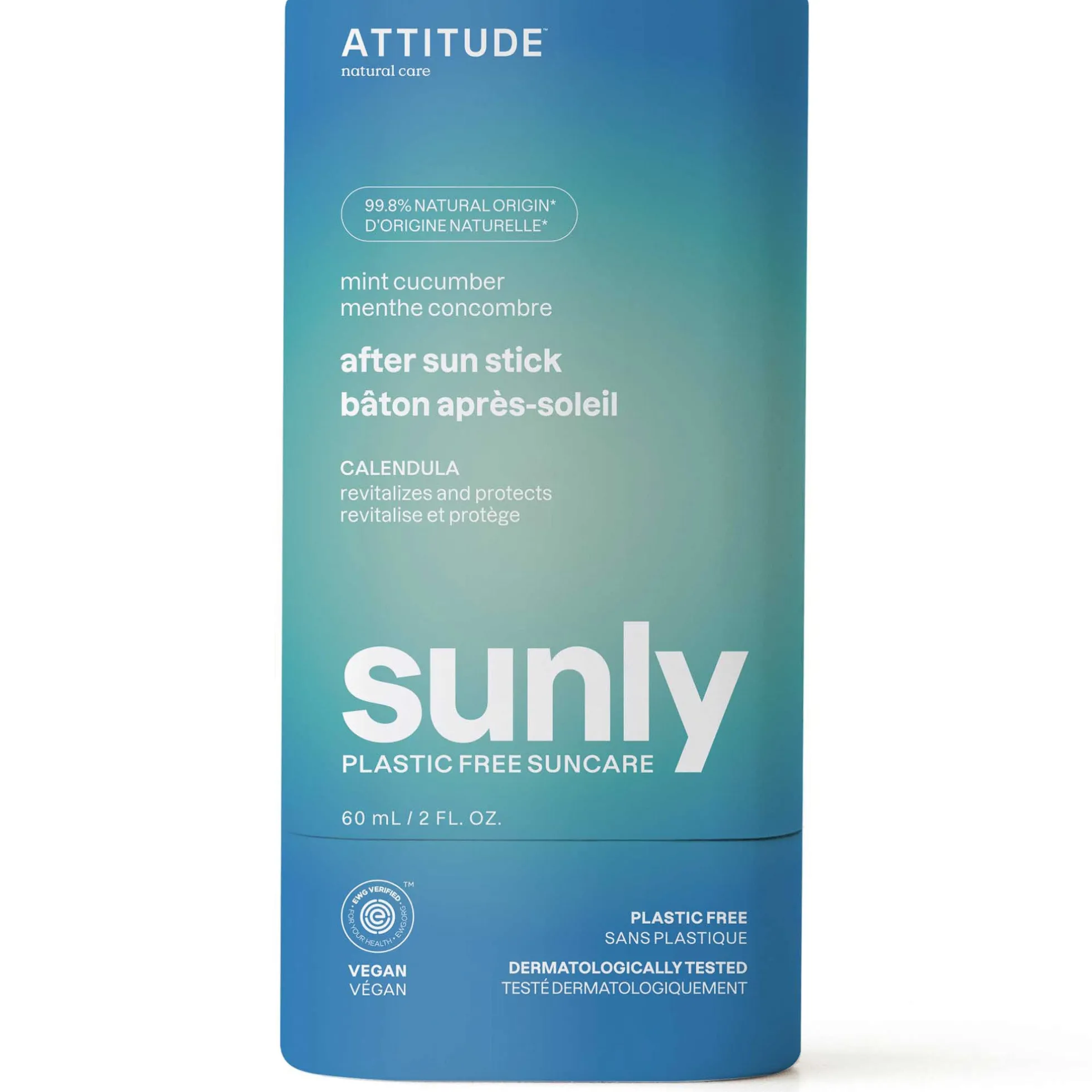 After sun -puikko, mint & cucumber, 60 g
