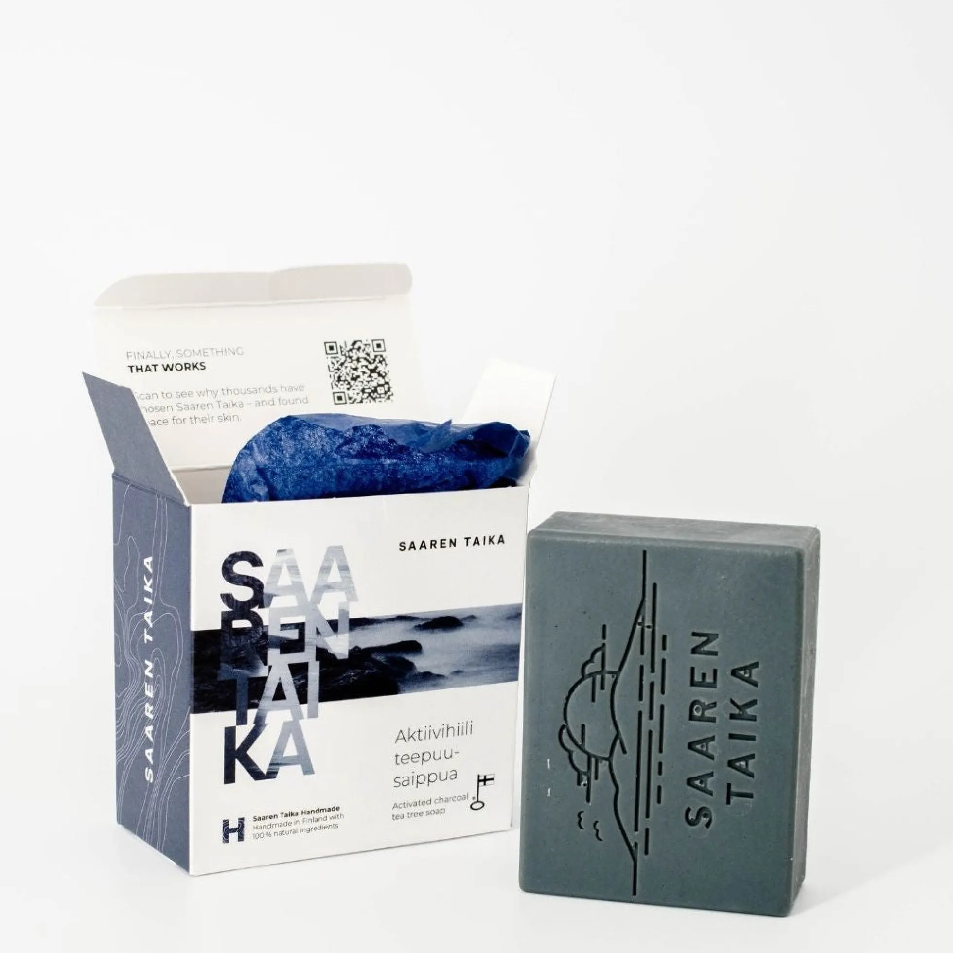 Aktiivihiili Teepuusaippua, 90 g