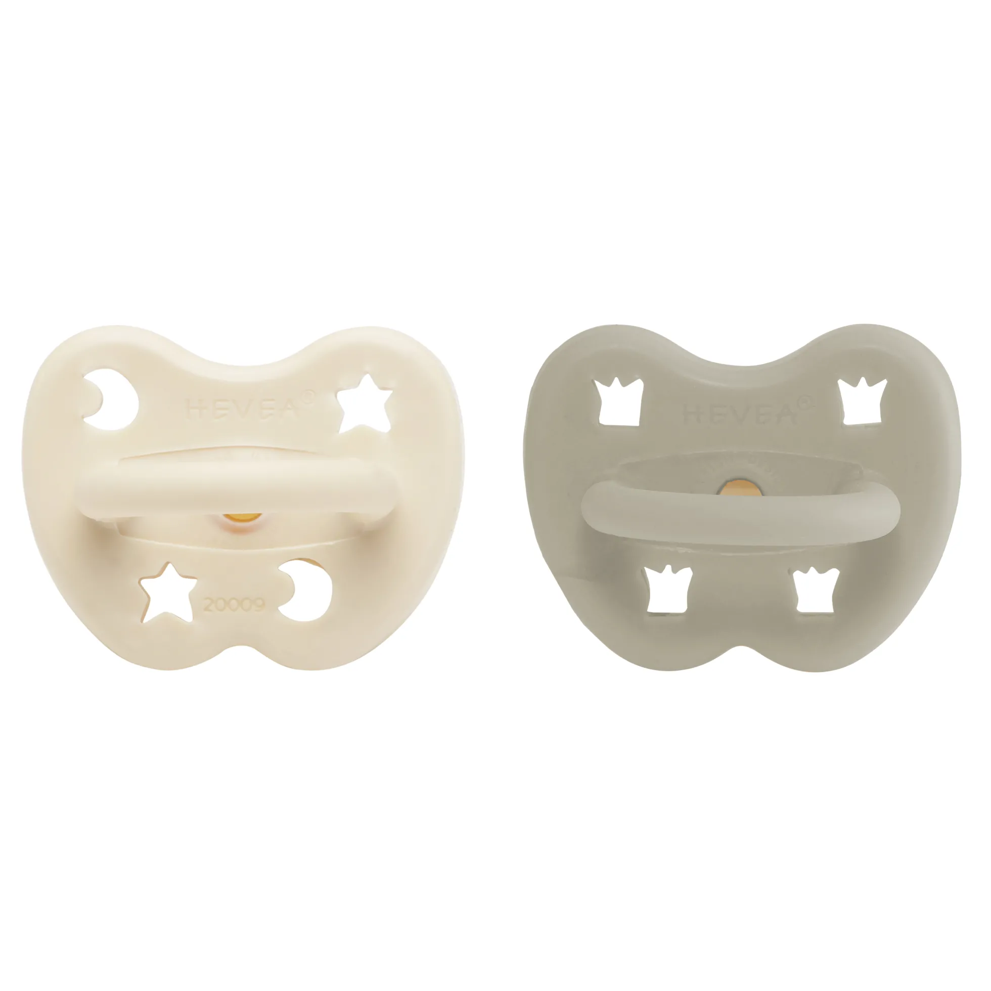 Anatominen tutti 0-3 kk, 2 kpl - oatmeal & milky white