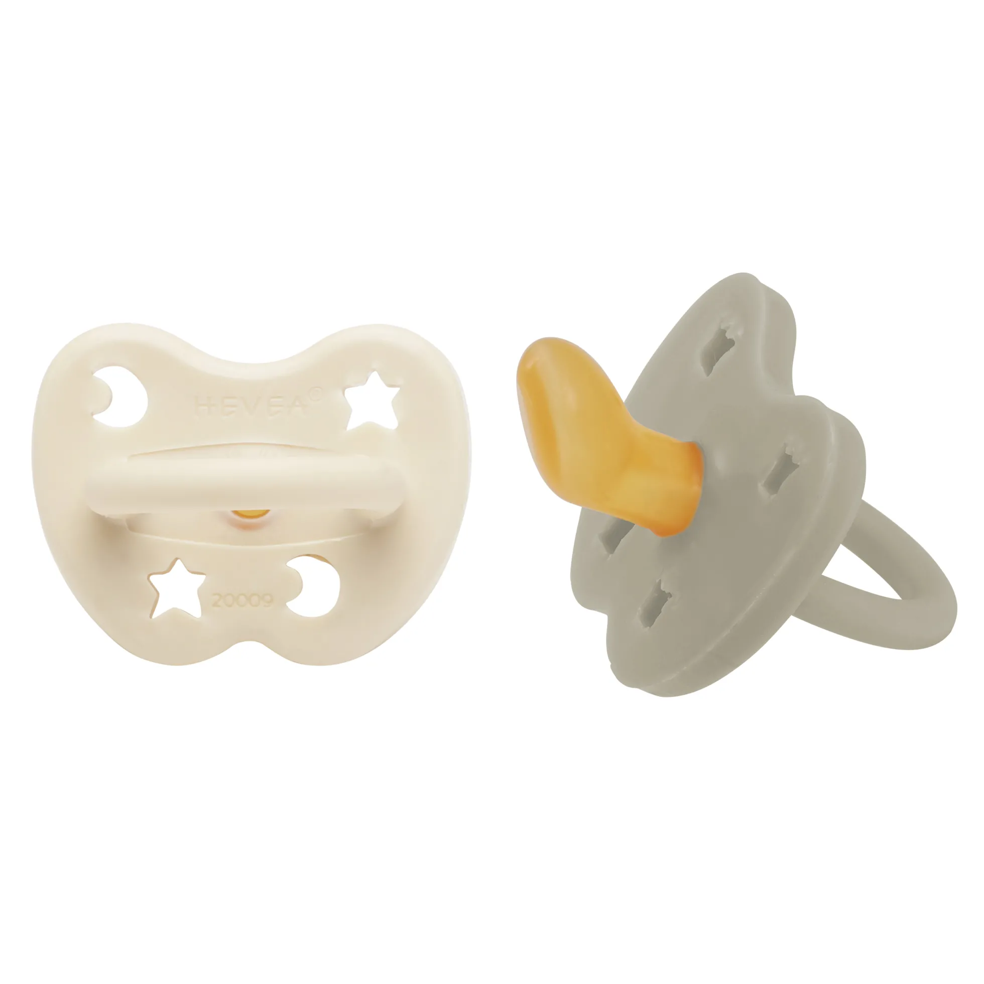 Anatominen tutti 0-3 kk, 2 kpl - oatmeal & milky white