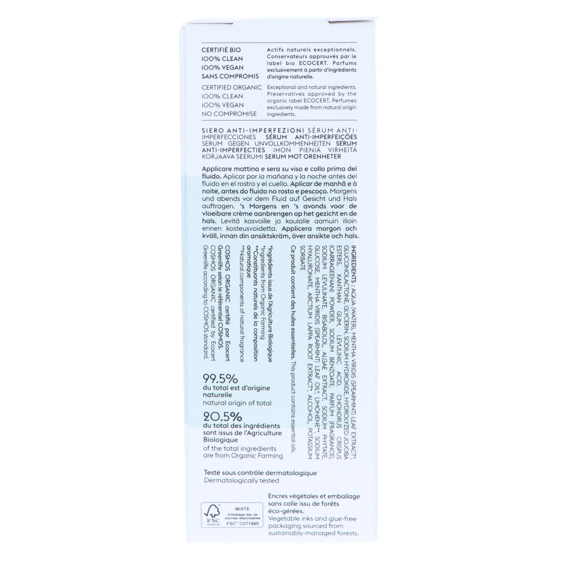 Anti-Blemish -seerumi, 30 ml