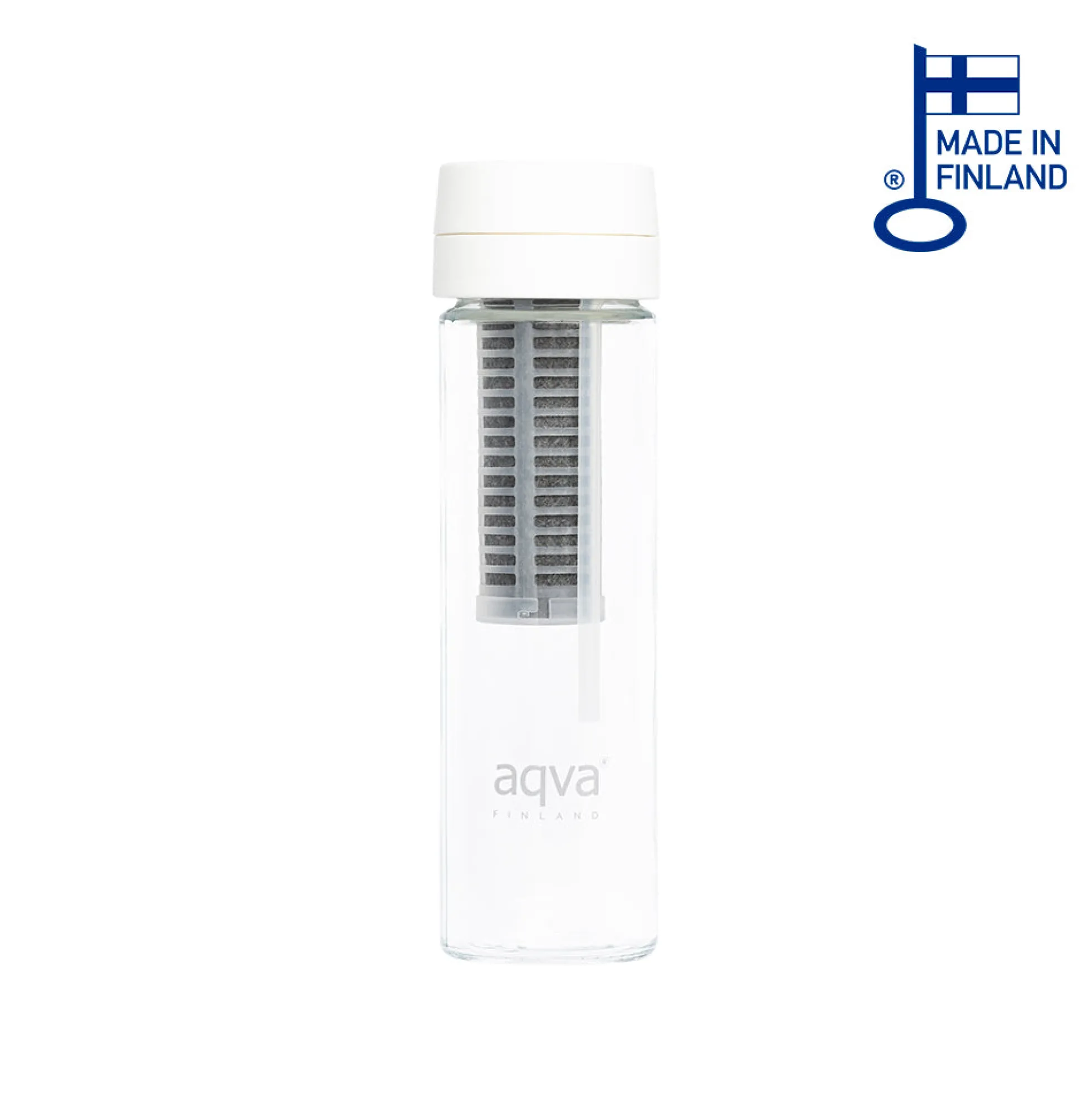 AQVA BOTTLE suodattava juomapullo, 0,4 l