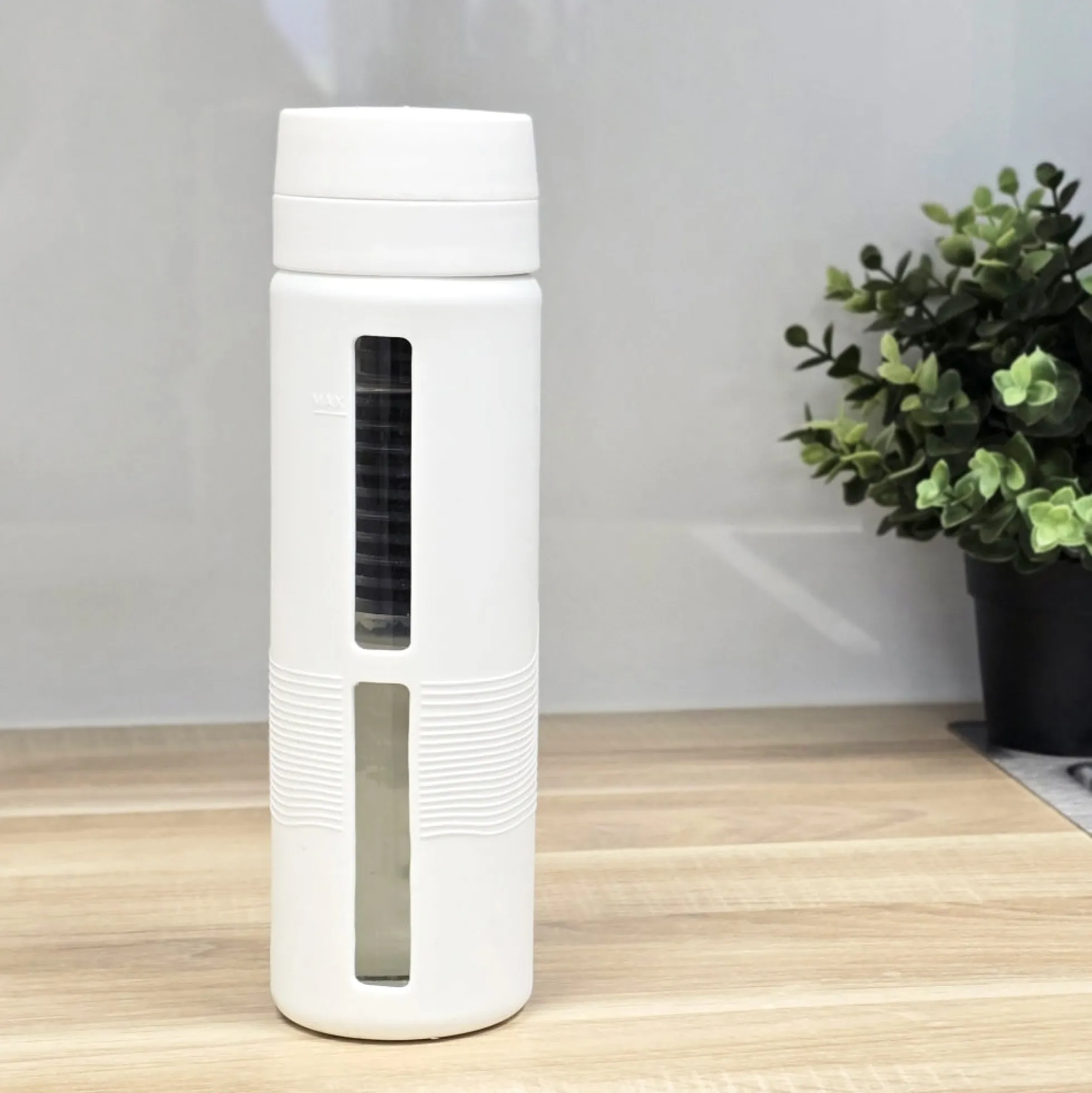 AQVA SLEEVE suojakuori juomapullolle 0,4 l, valkoinen