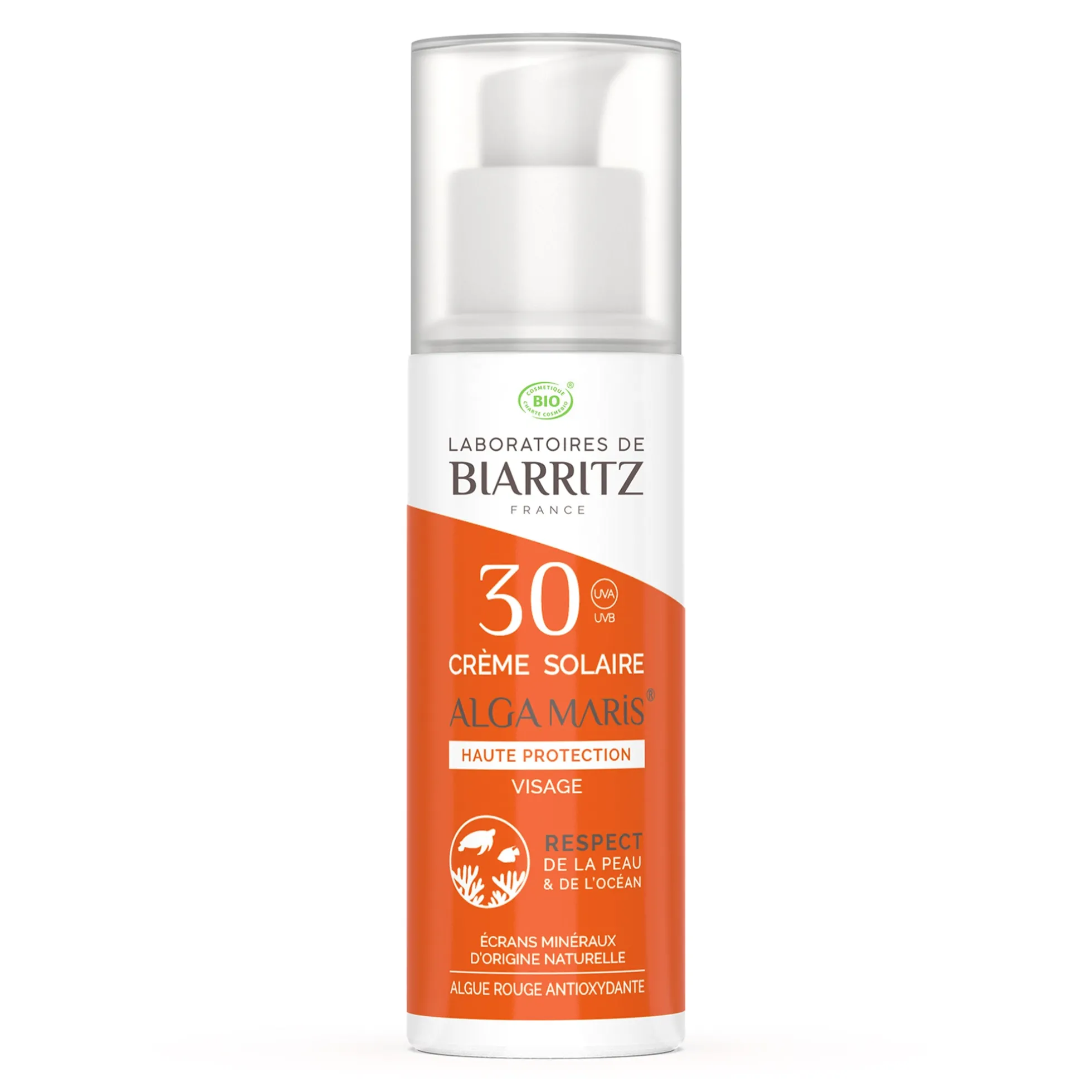 Aurinkovoide kasvoille, SPF30, 50 ml