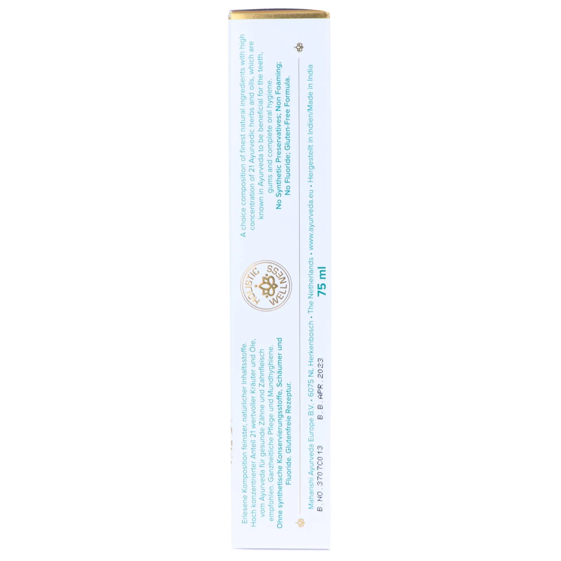Ayurdent mild hammastahna, 75 ml