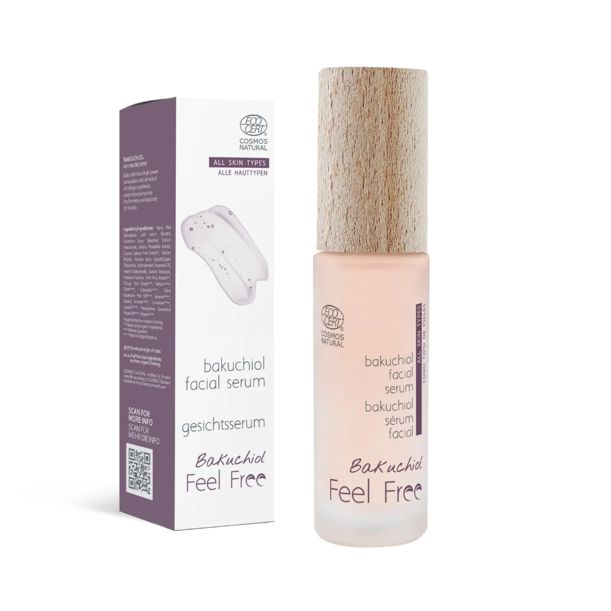 Bakuchiol Facial Serum, 30 ml - kasvoseerumi