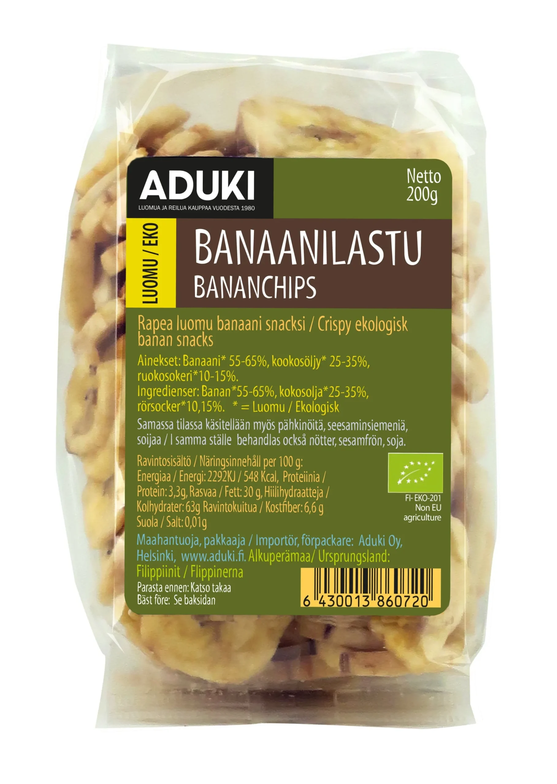 Banaanilastut, 200 g