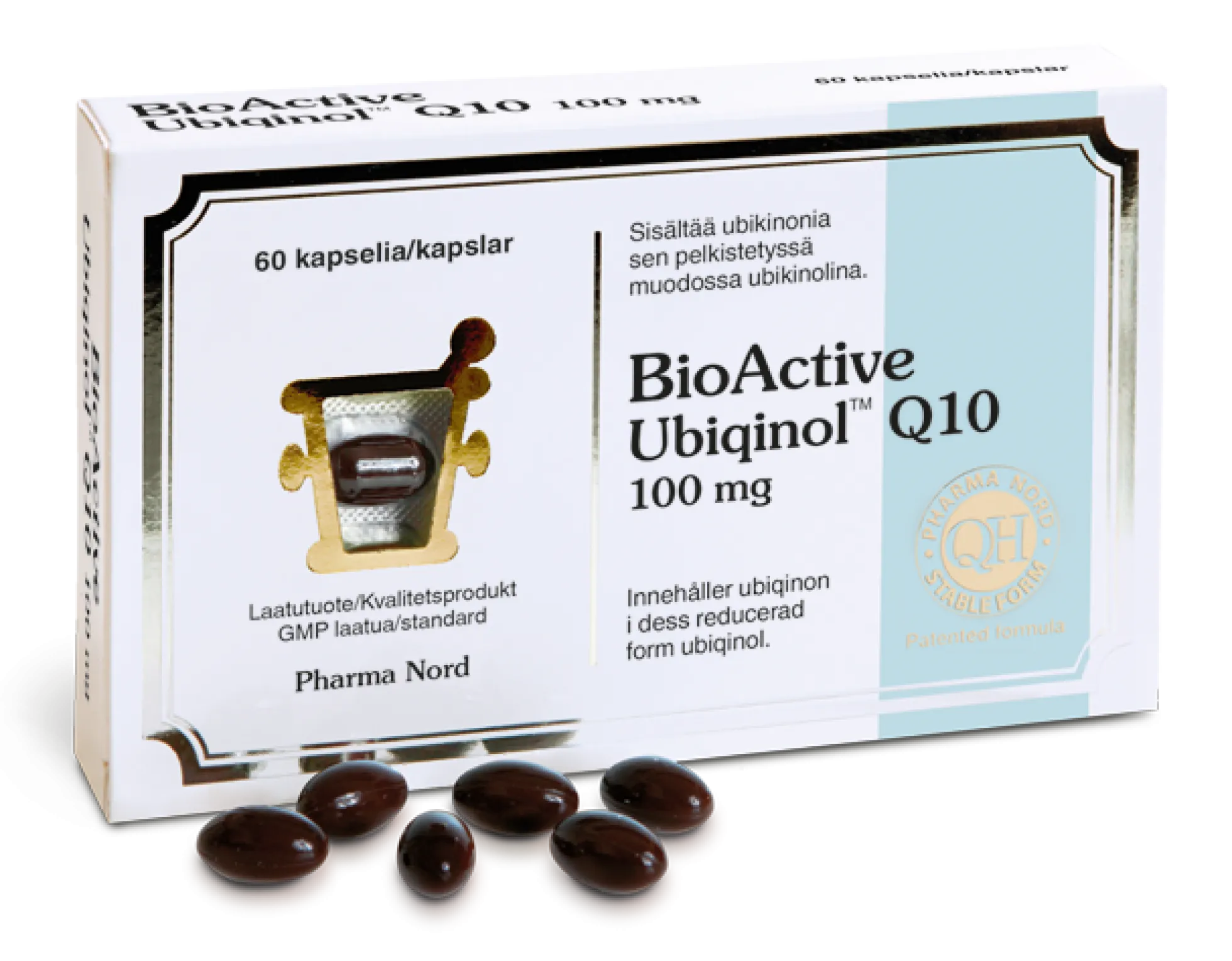 BioActive Ubiqinol® Q10, 100 mg