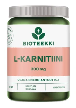 Bioteekki L-Karnitiini 90 tabl.