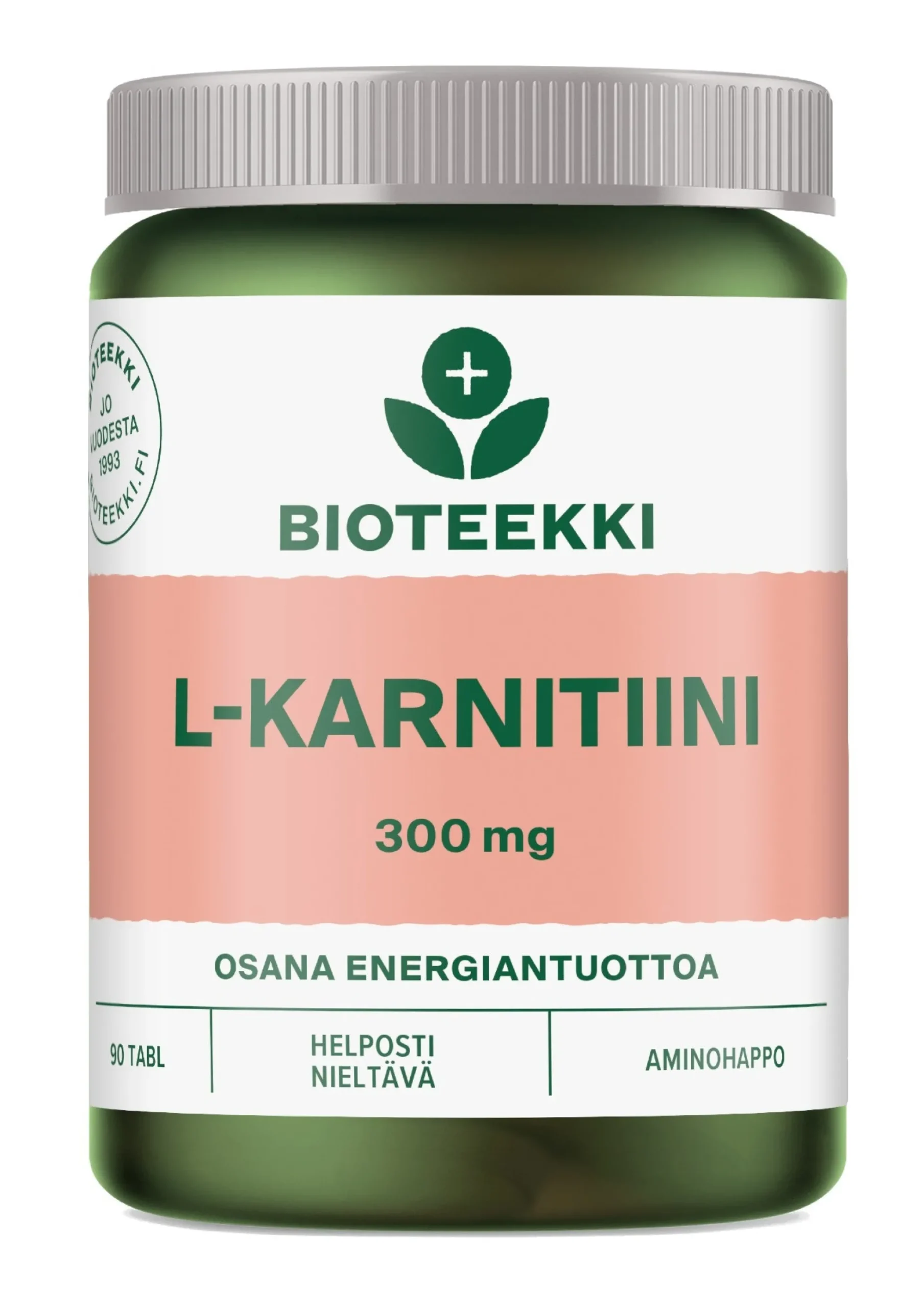 Bioteekki L-Karnitiini 90 tabl.