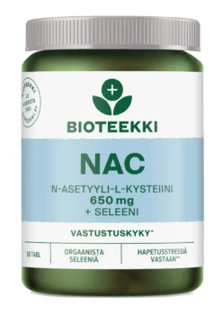 Bioteekki NAC + Seleeni 60 tabl.