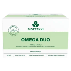 Bioteekki Omega Duo 120 kaps.650 mg, 170 g