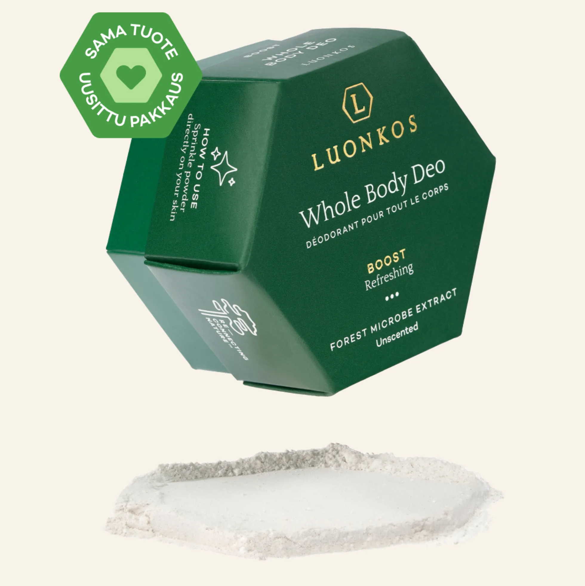 Boost deodorant powder, 50 g