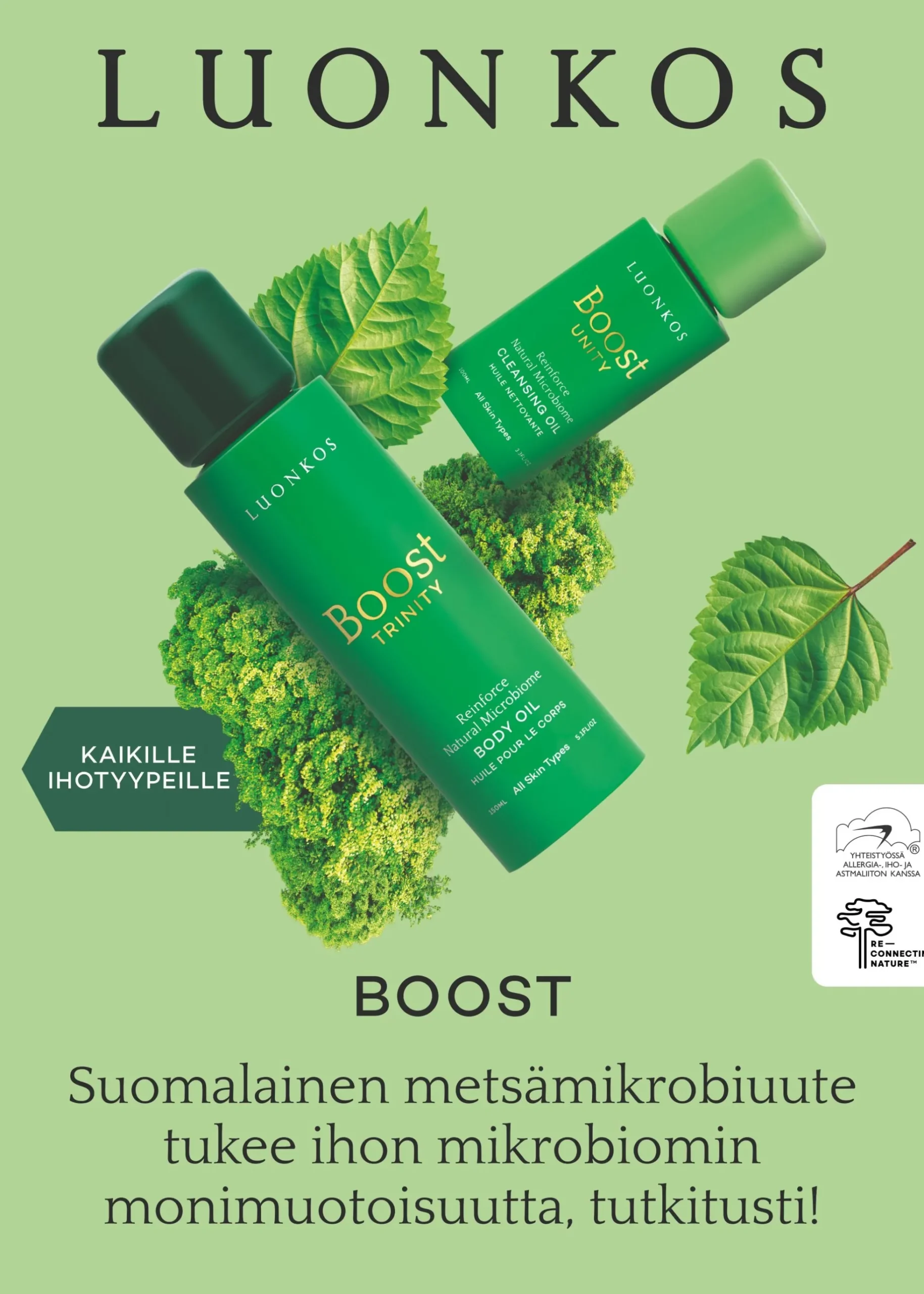 Boost puhdistusöljy kasvoille, 100 ml