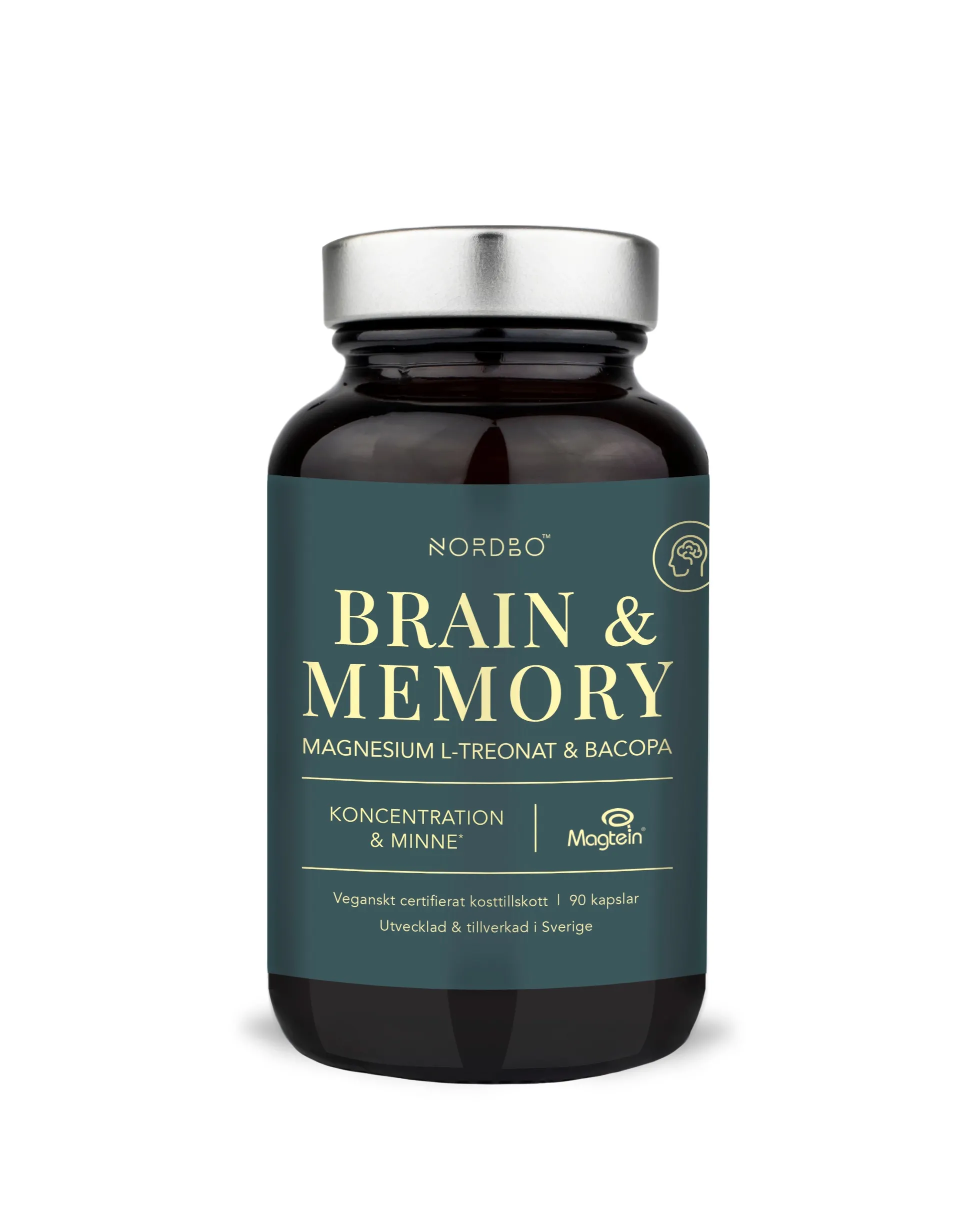 Brain & Memory Magnesium, 90 kaps