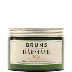 BRUNS Nr22 Warm Bergamot Hårmask - Bergamotti-hiusnaamio, 350 ml