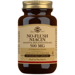 B3-vitamiini No-Flush niasiini 500 mg
