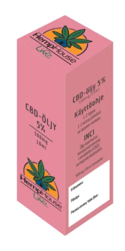 CBD-öljy 5%, 10 ml
