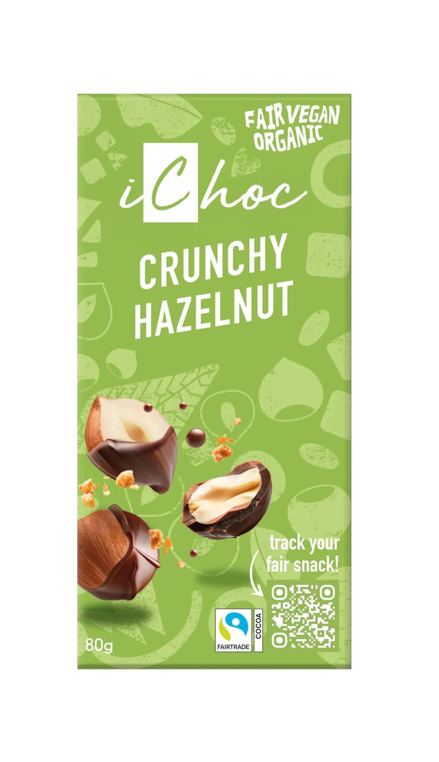 Crunchy Hazelnut suklaa, 80 g