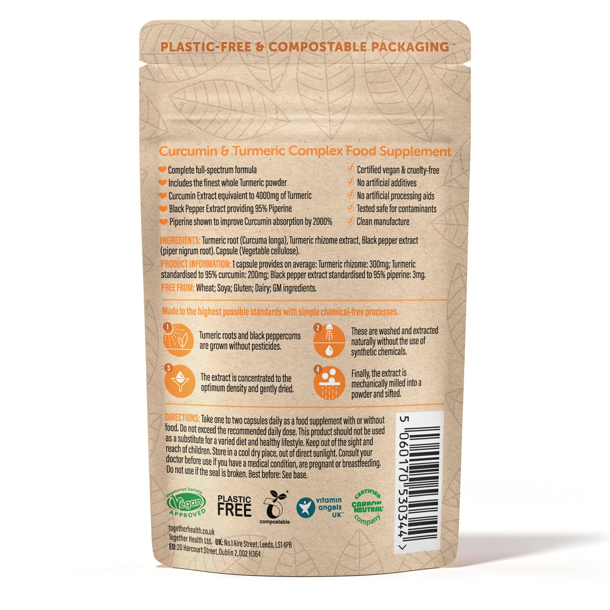 Curcumin & Kurkuma -complex, 30 kpl
