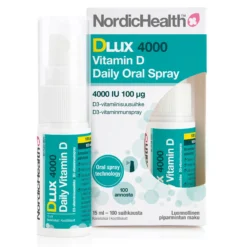 DLux 4000 D3-vitamiini 100 ug, 15 ml