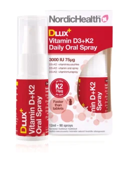 Dlux D+K2-vitamiinisuihke, 12 ml