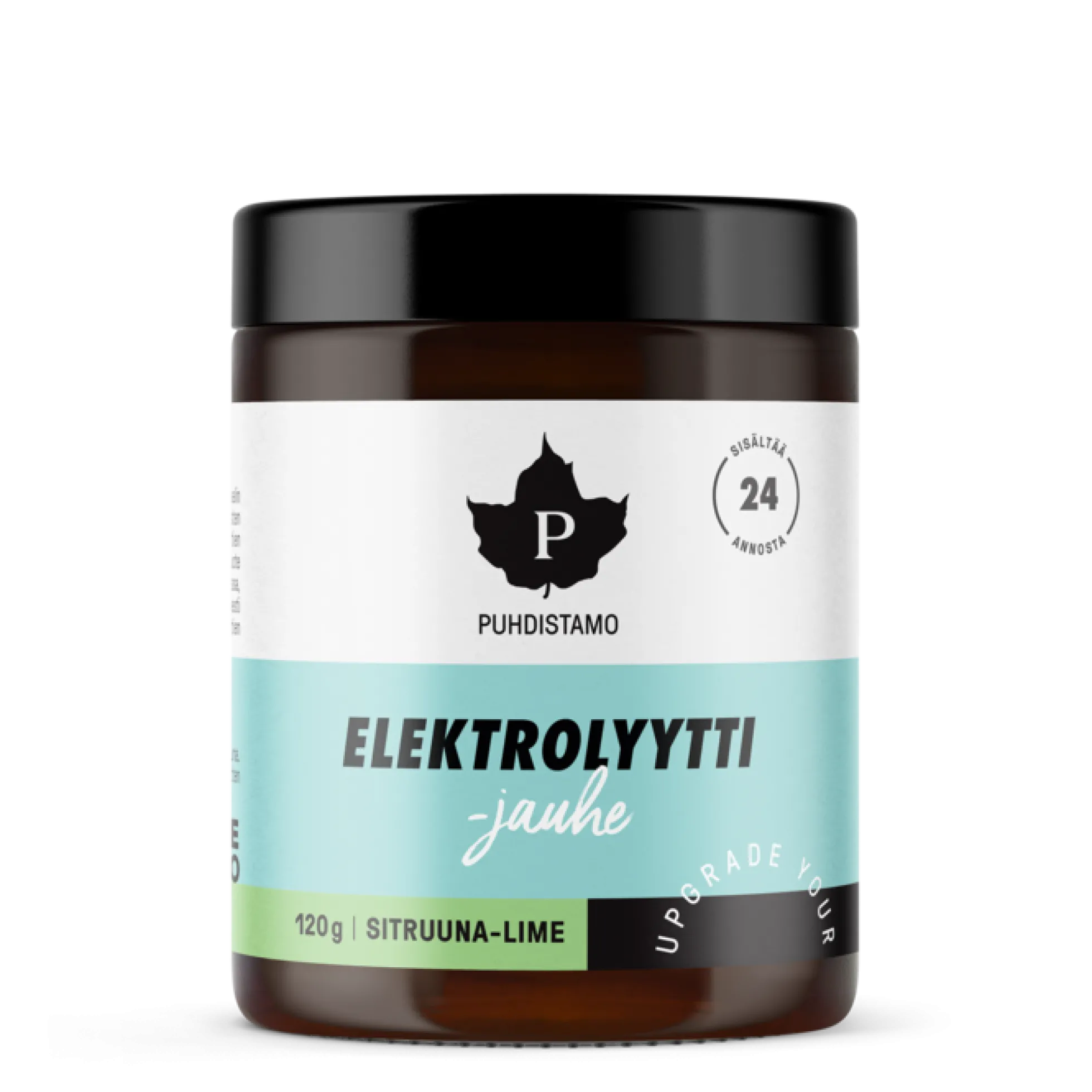 Elektrolyyttijauhe, sitruuna & lime, 120 g