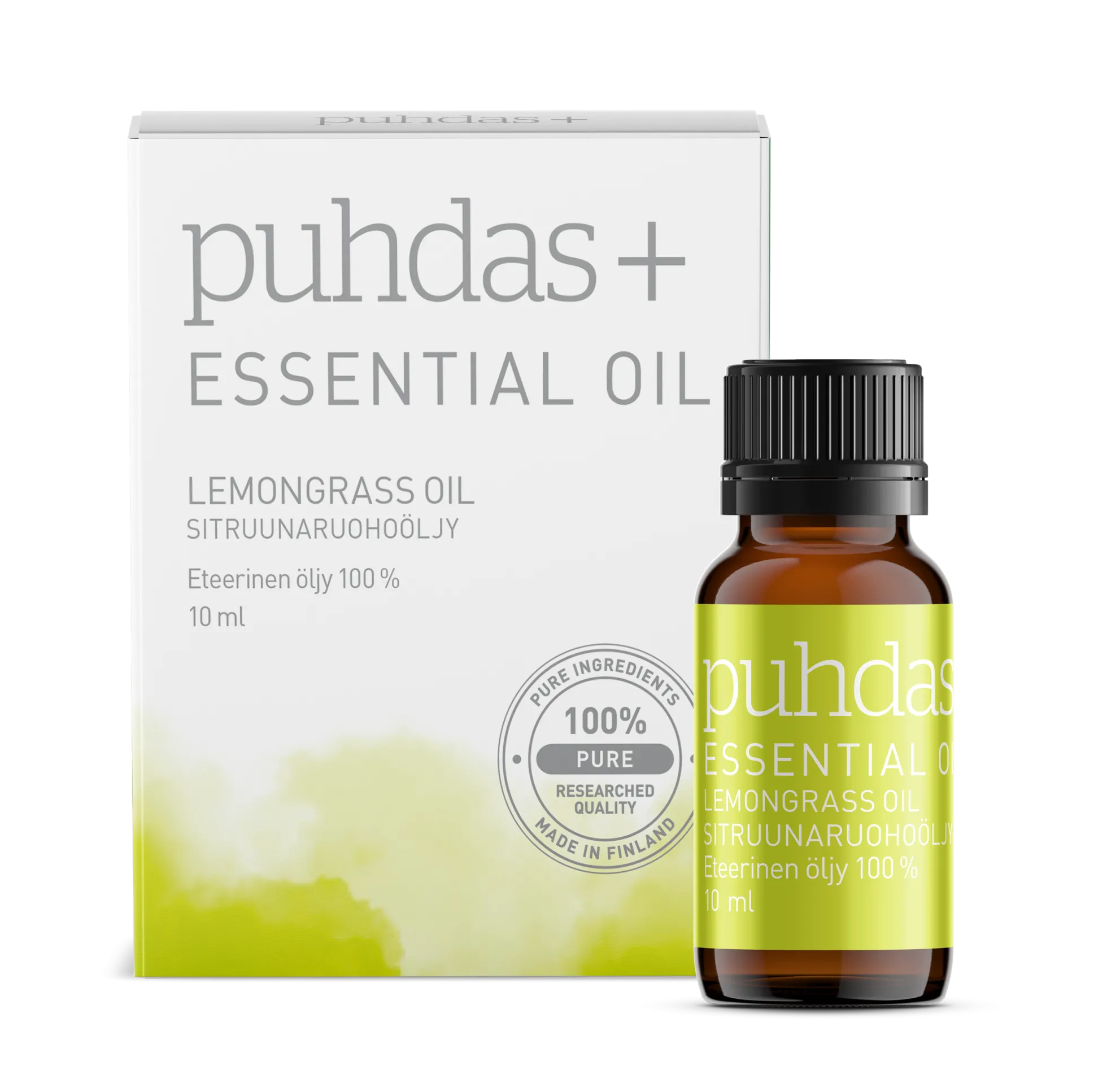 Eteerinen öljy, sitruunaruoho, 10 ml