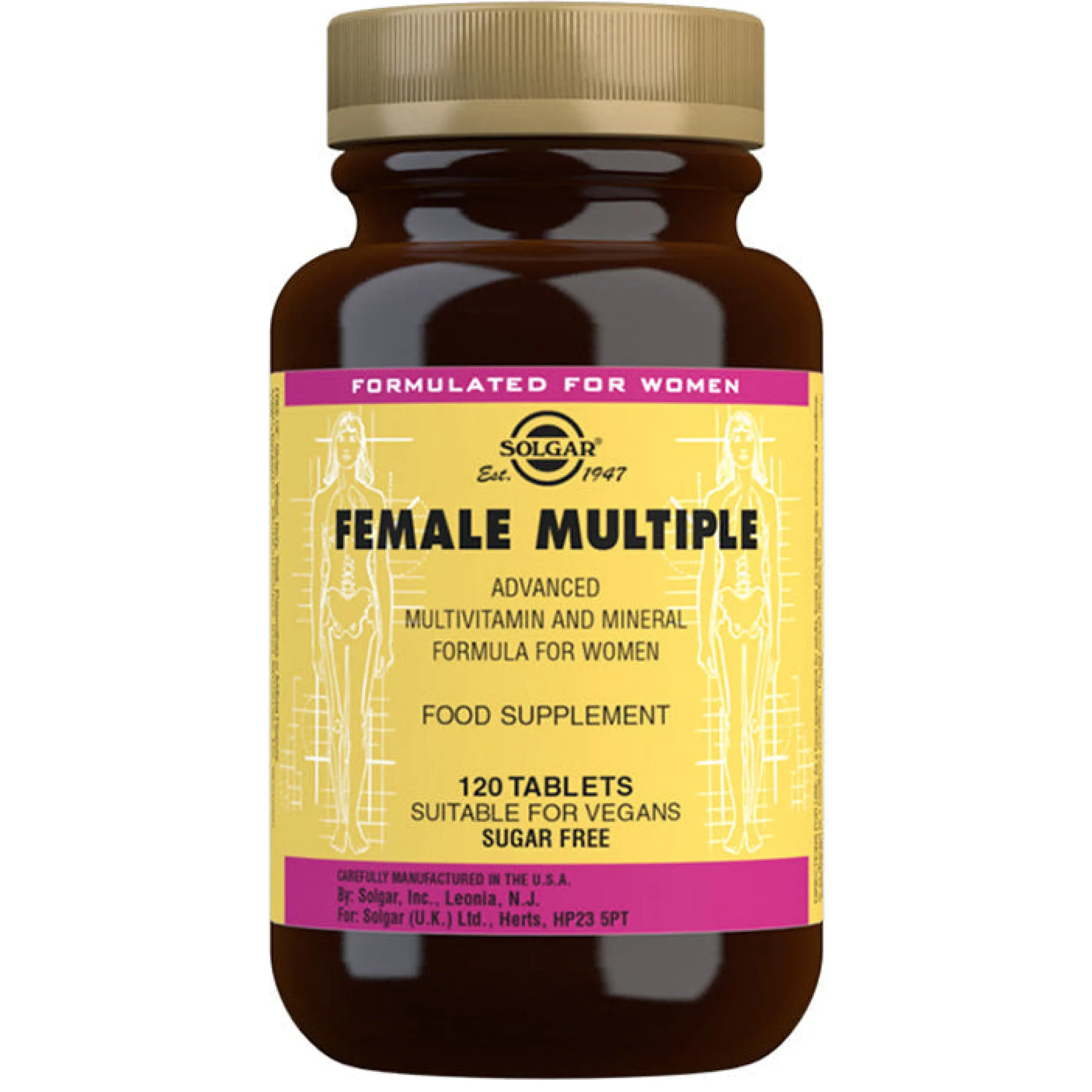 Female Multiple-monivitamiini, säästöpakkaus, 262 g