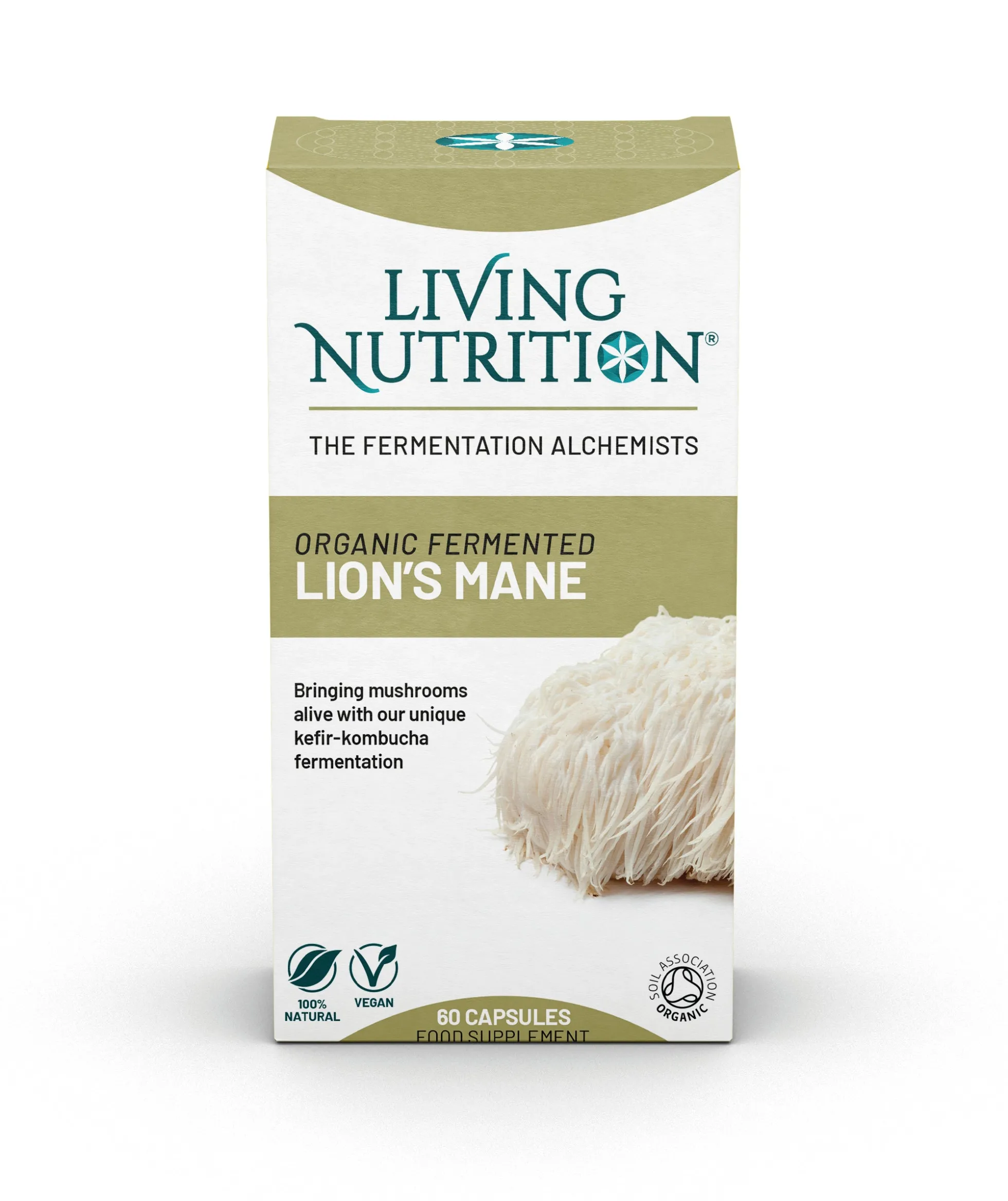 Fermentoitu lion's mane, 60 kaps
