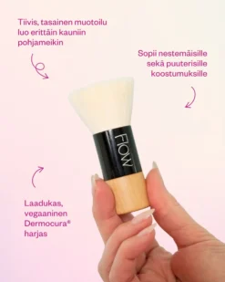 Flat Brush Foundation Kabuki - meikkipohjasivellin