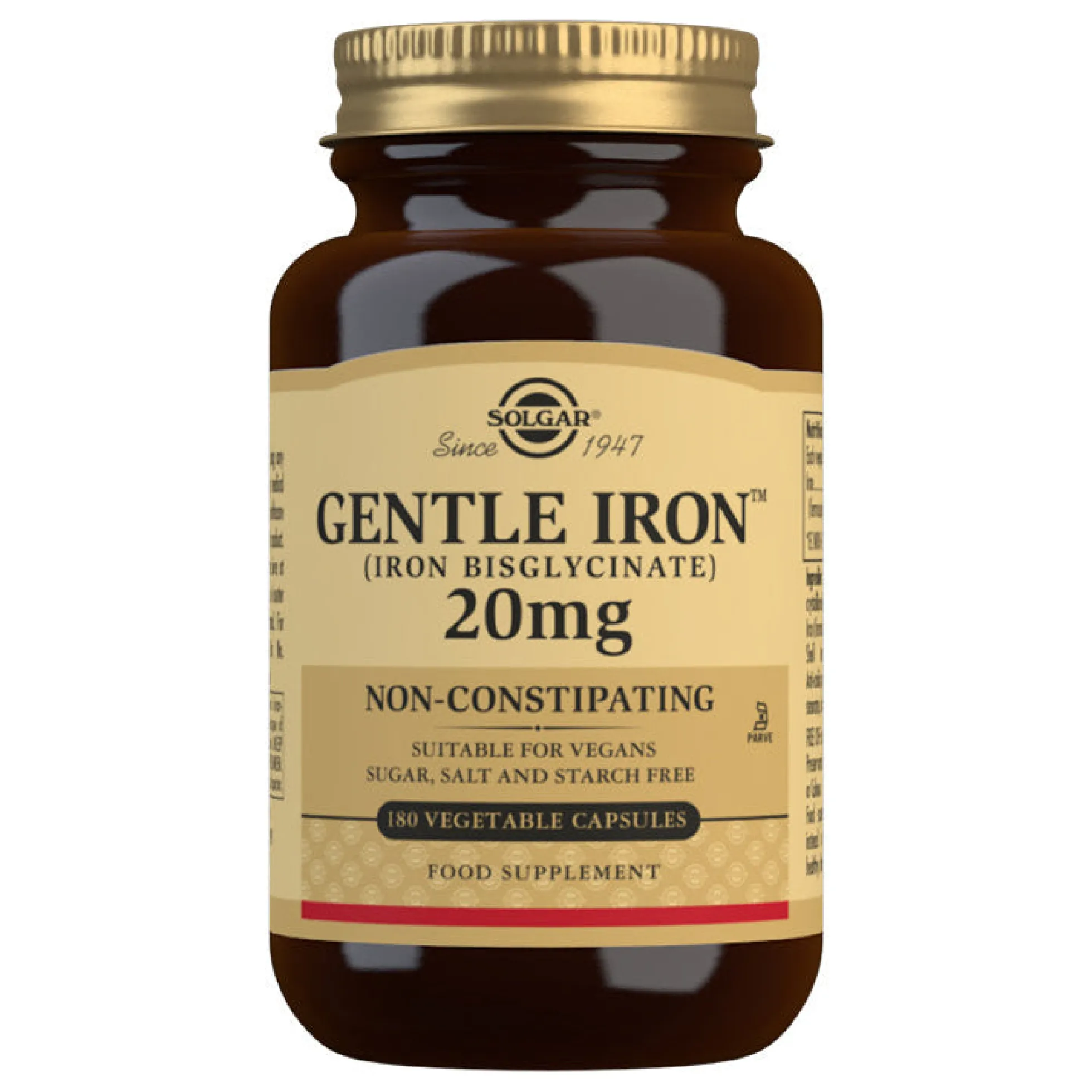 Gentle Iron, 20 mg, iso purkki, 80 g