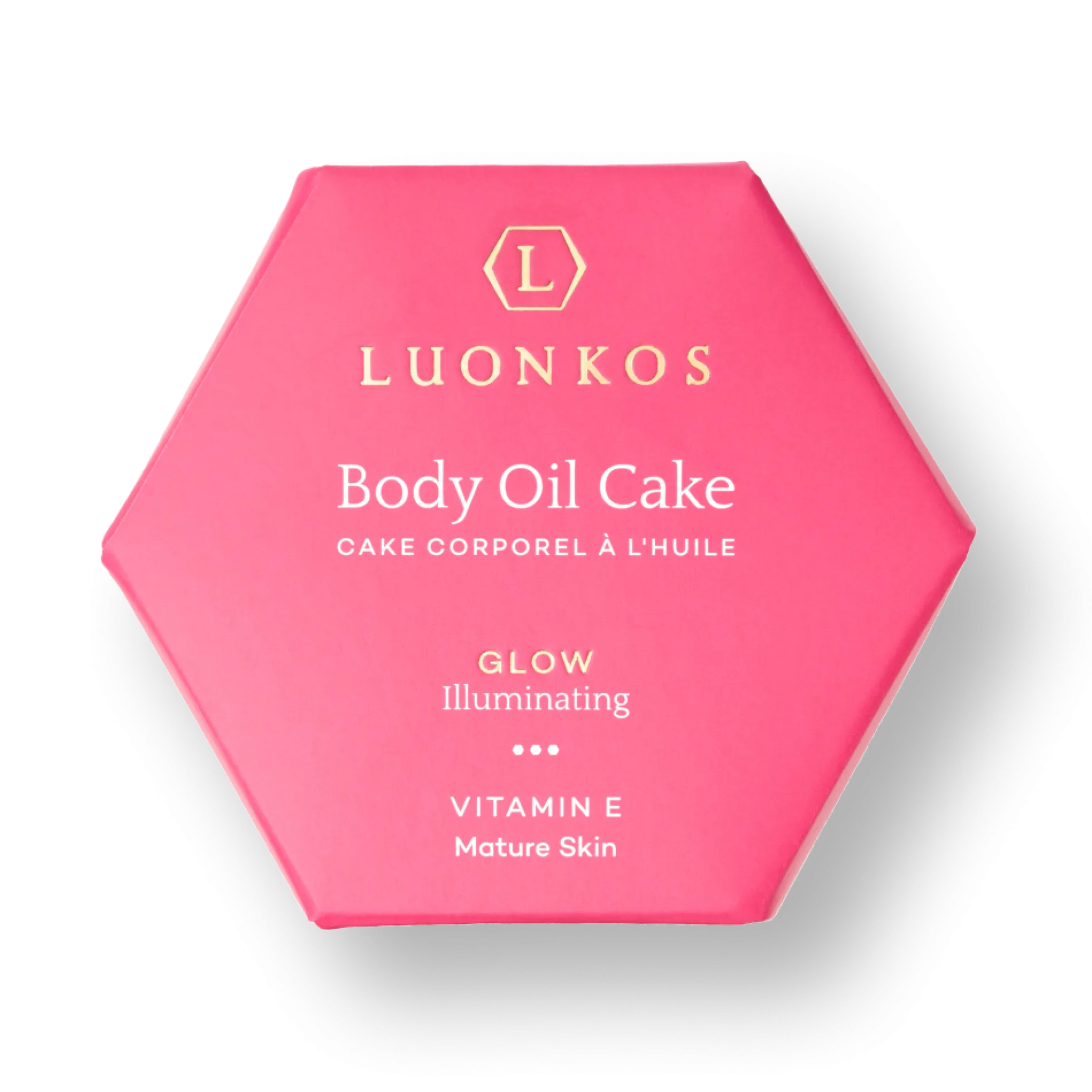 Glow body oil cake, 55 g