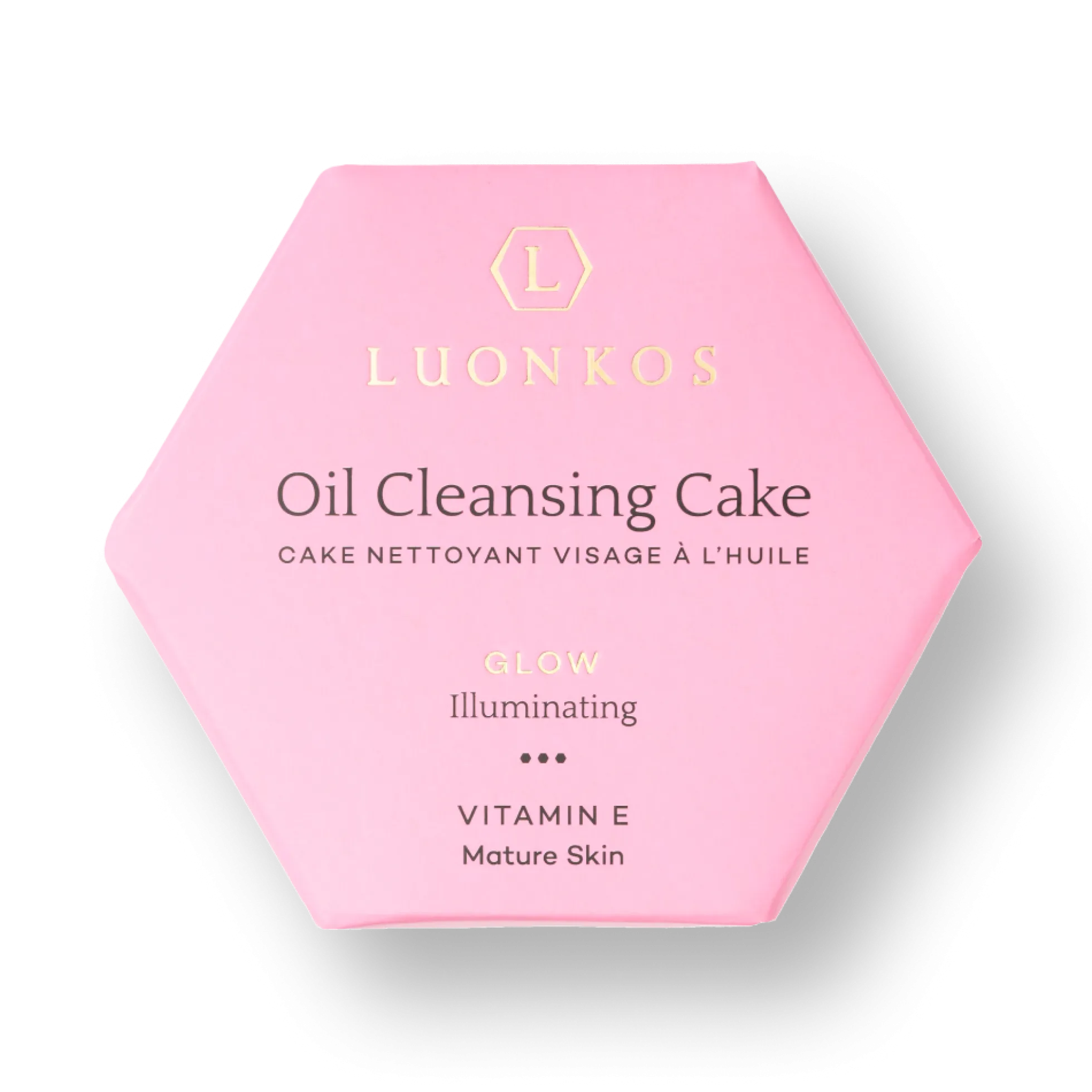 Glow facial oil cleansing cake, 55 g