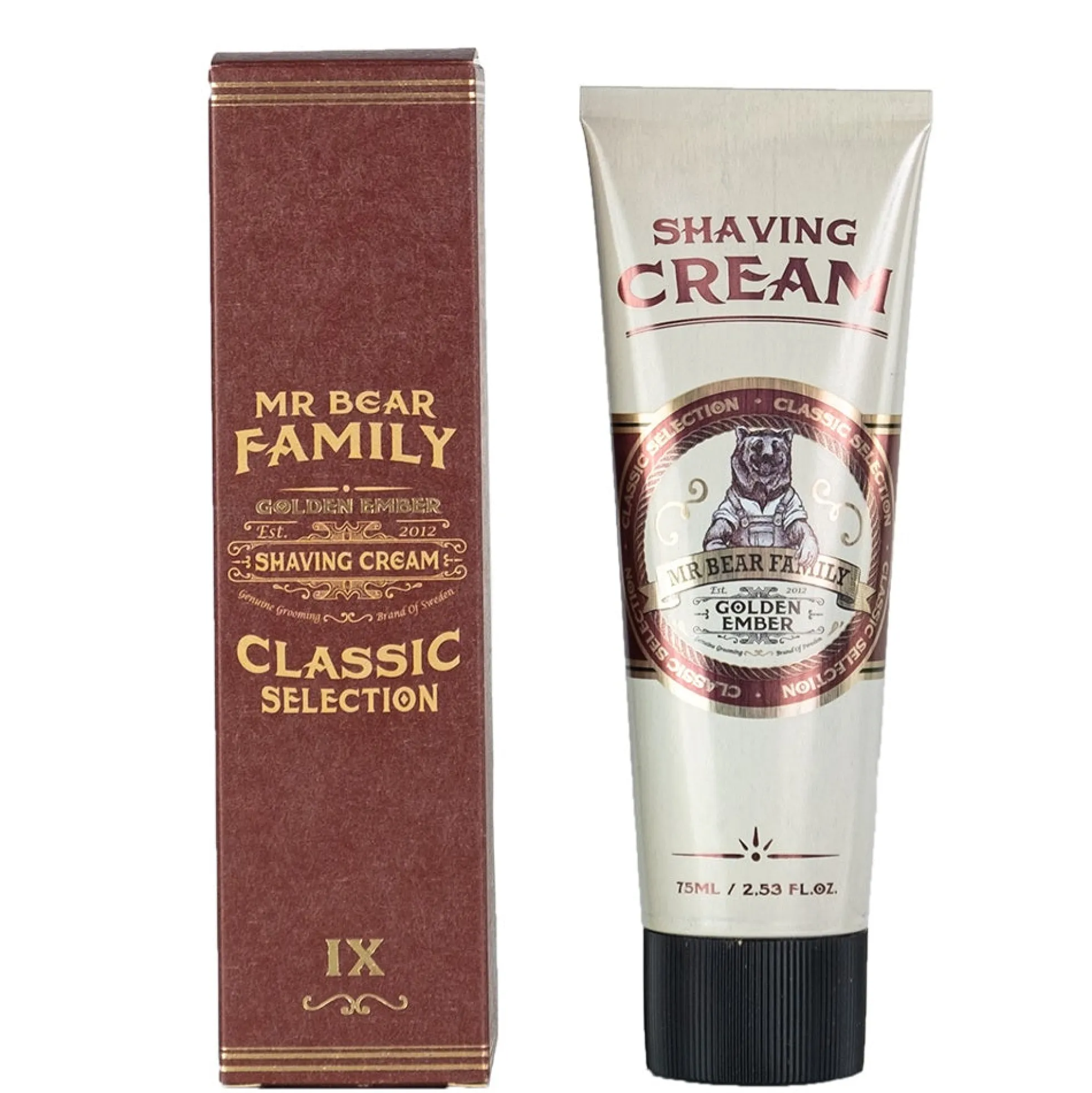 Golden Ember Shaving Cream 75 ml