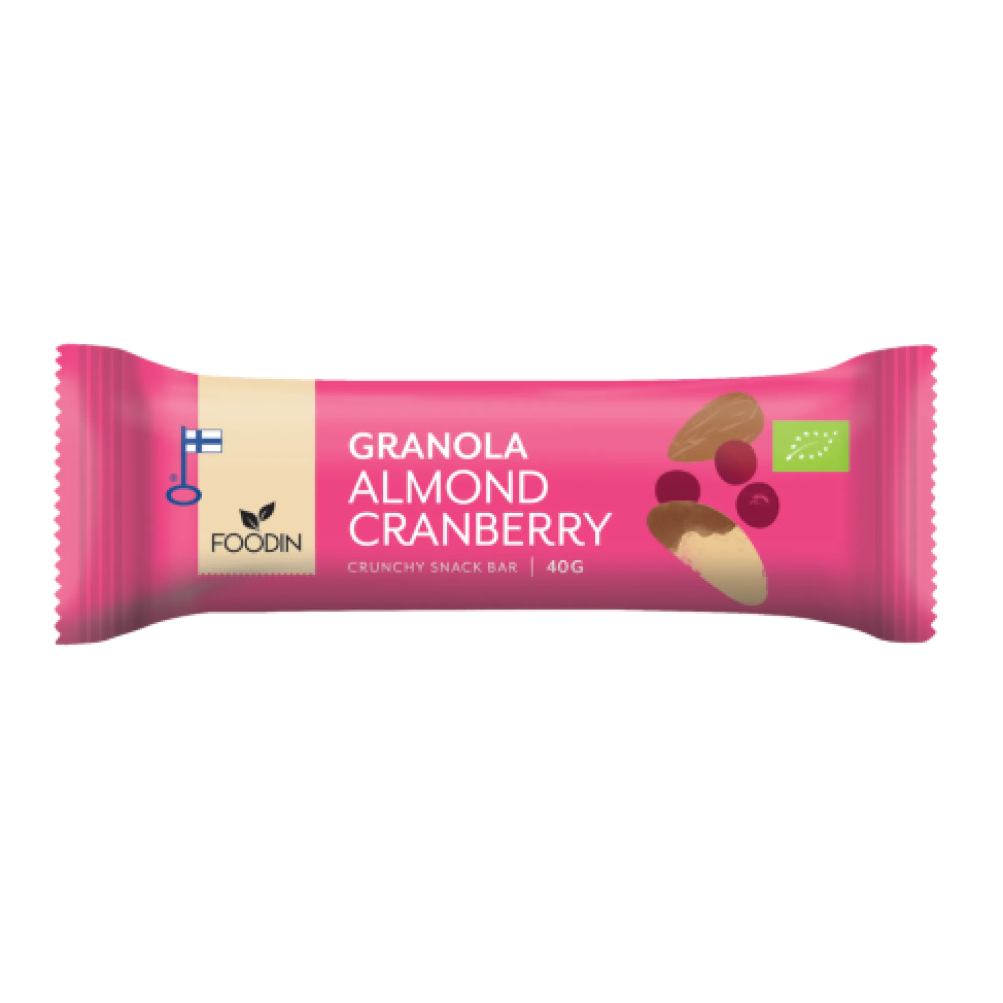 Granola-patukka, manteli-karpalo (Almond Cranberry) 40 g
