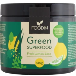 Green Superfood Fresh Lemon-Lime, viherjauhe 120g