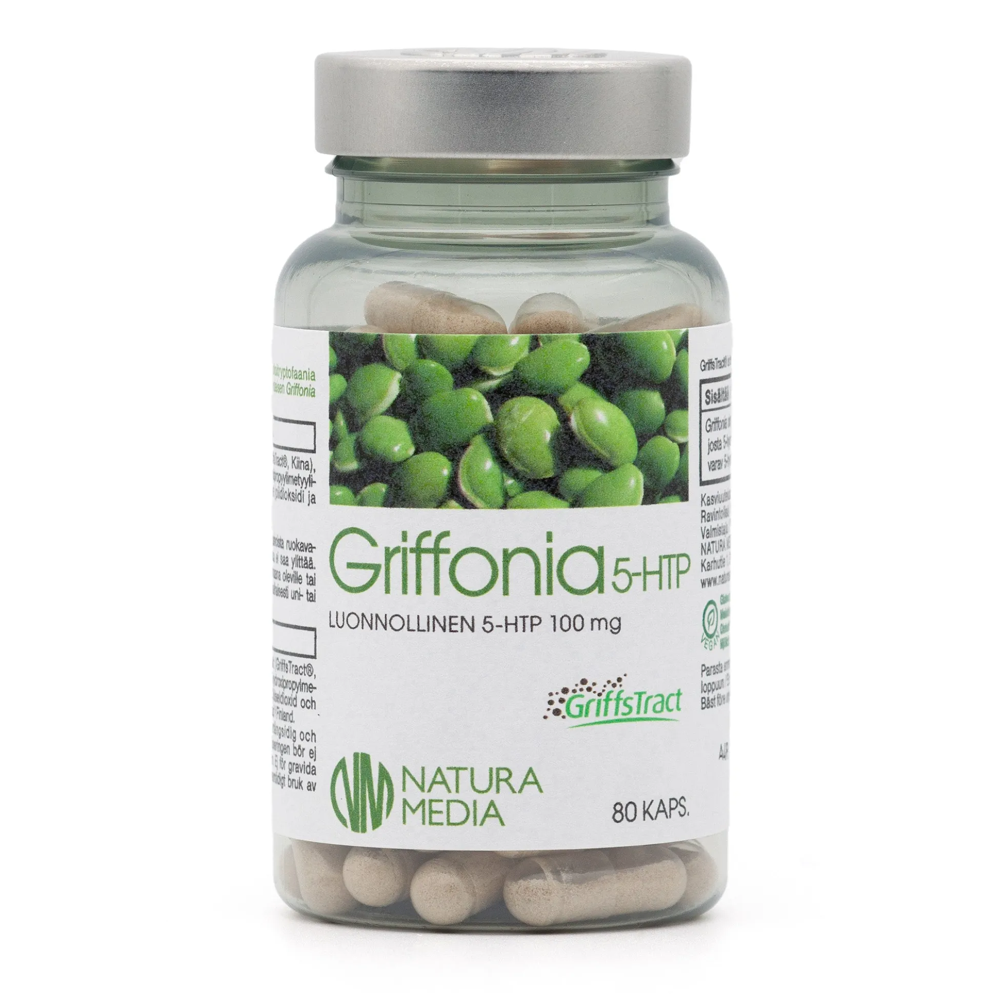 Griffonia 5-HTP, 80 kaps