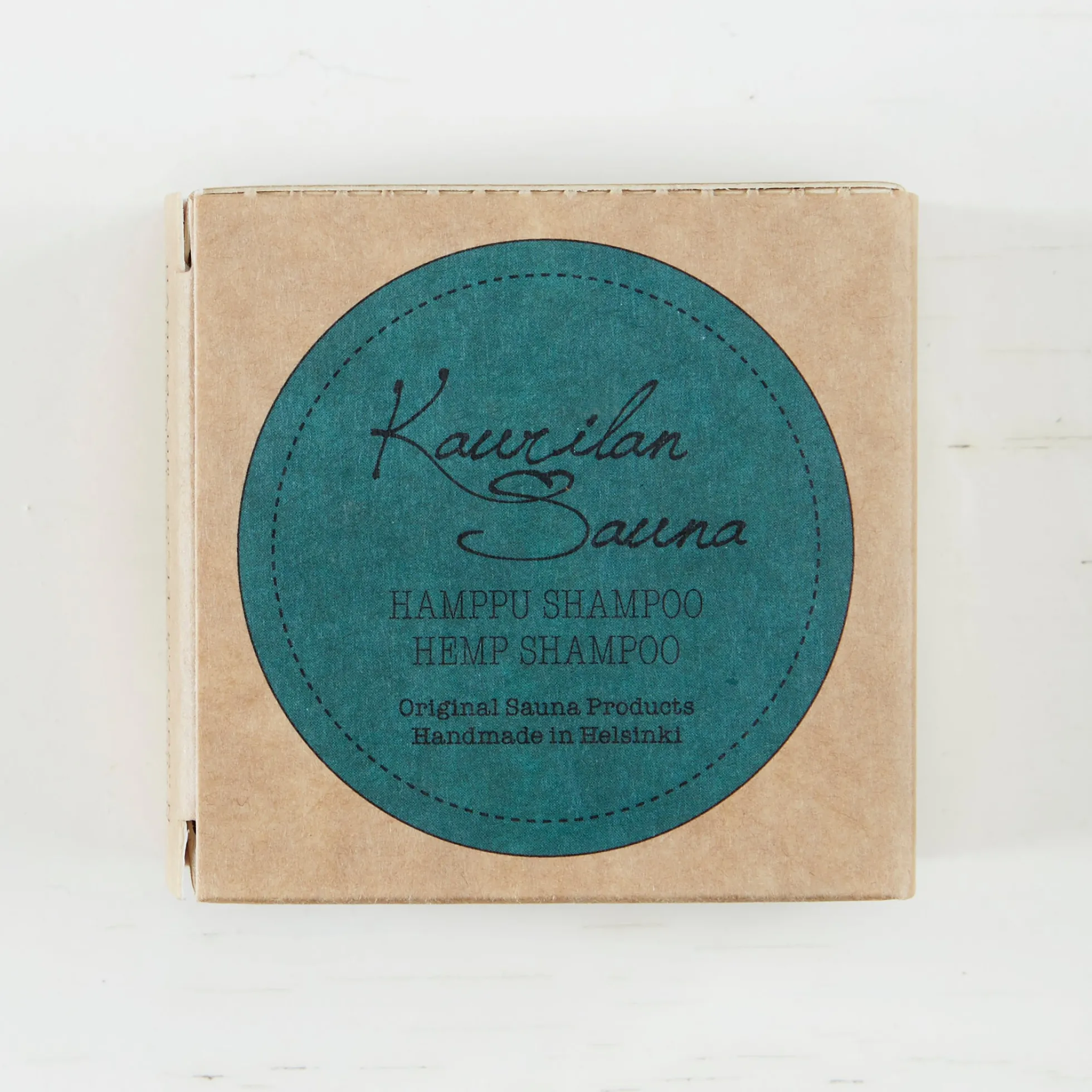 Hamppu-palashampoo (shampoopala pahvipakkauksessa), 90 g