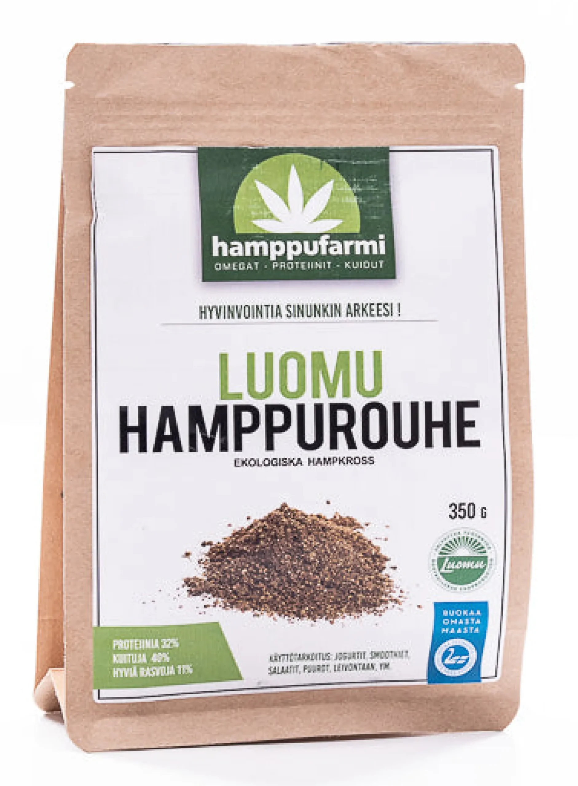 Hamppurouhe (hamppujauho), kotimainen, 350 g