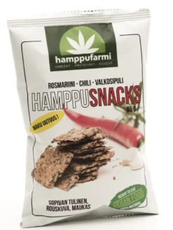 Hamppu-snack rosmariini-chili-valkosipuli, 85 g