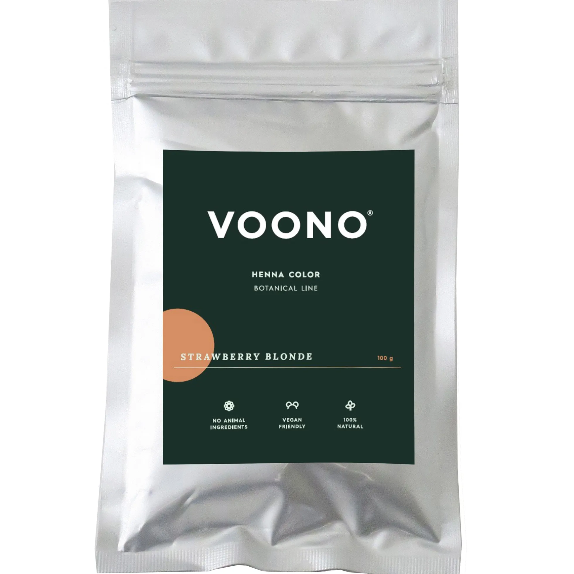 Hennaväri, strawberry blond, 100 g