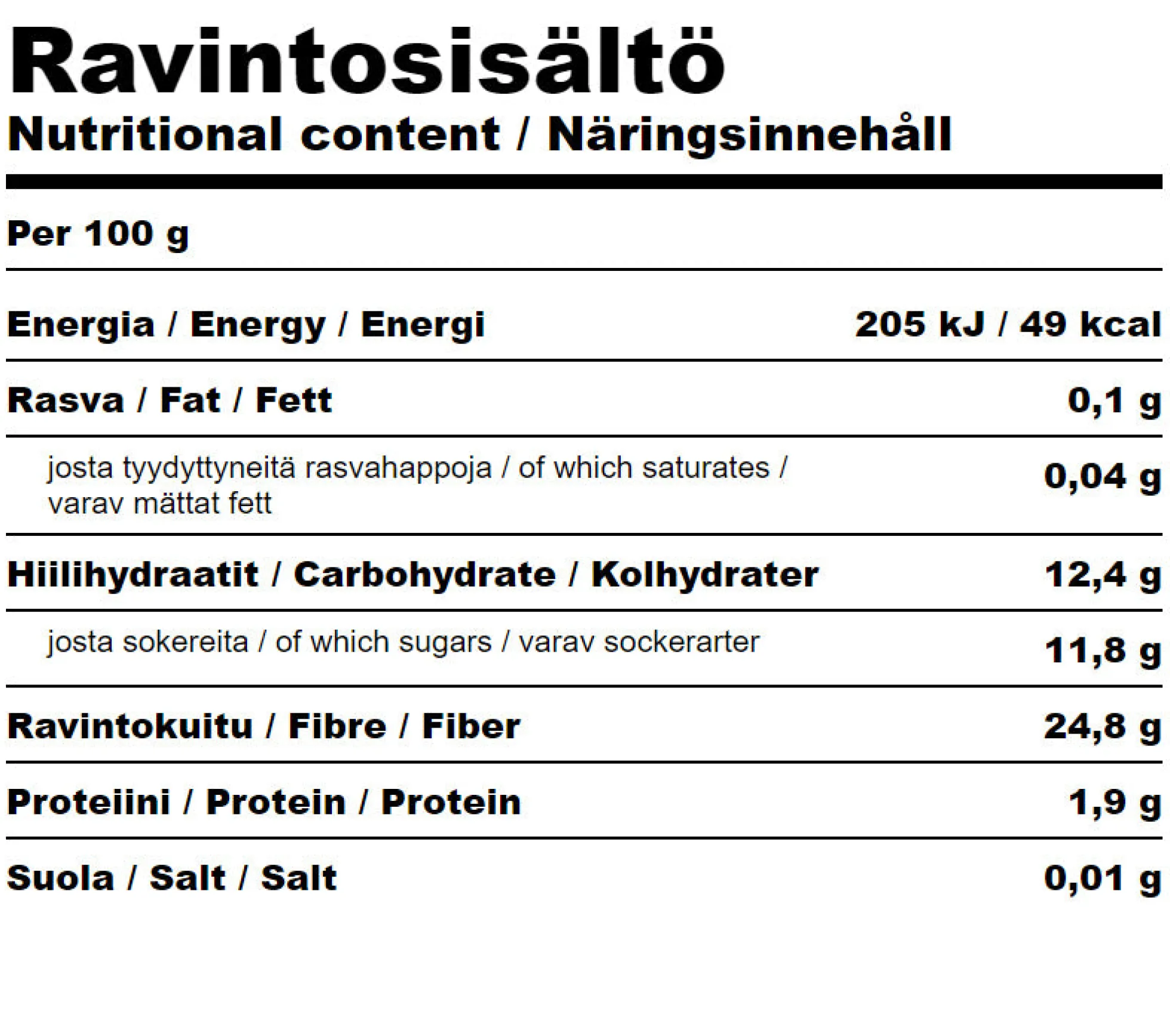 Hibiskuksen kukka, 100 g