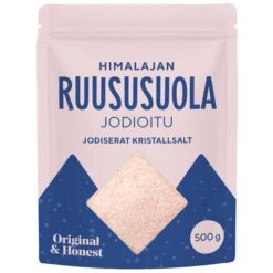 Himalajan Ruususuola hieno, jodioitu 500 g