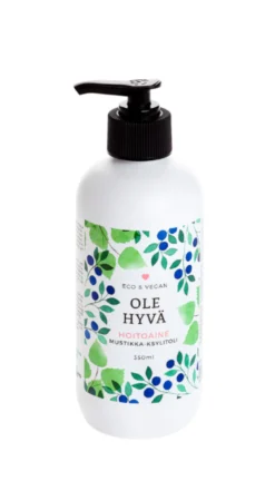 Hoitoaine, mustikka-ksylitoli, 350 ml