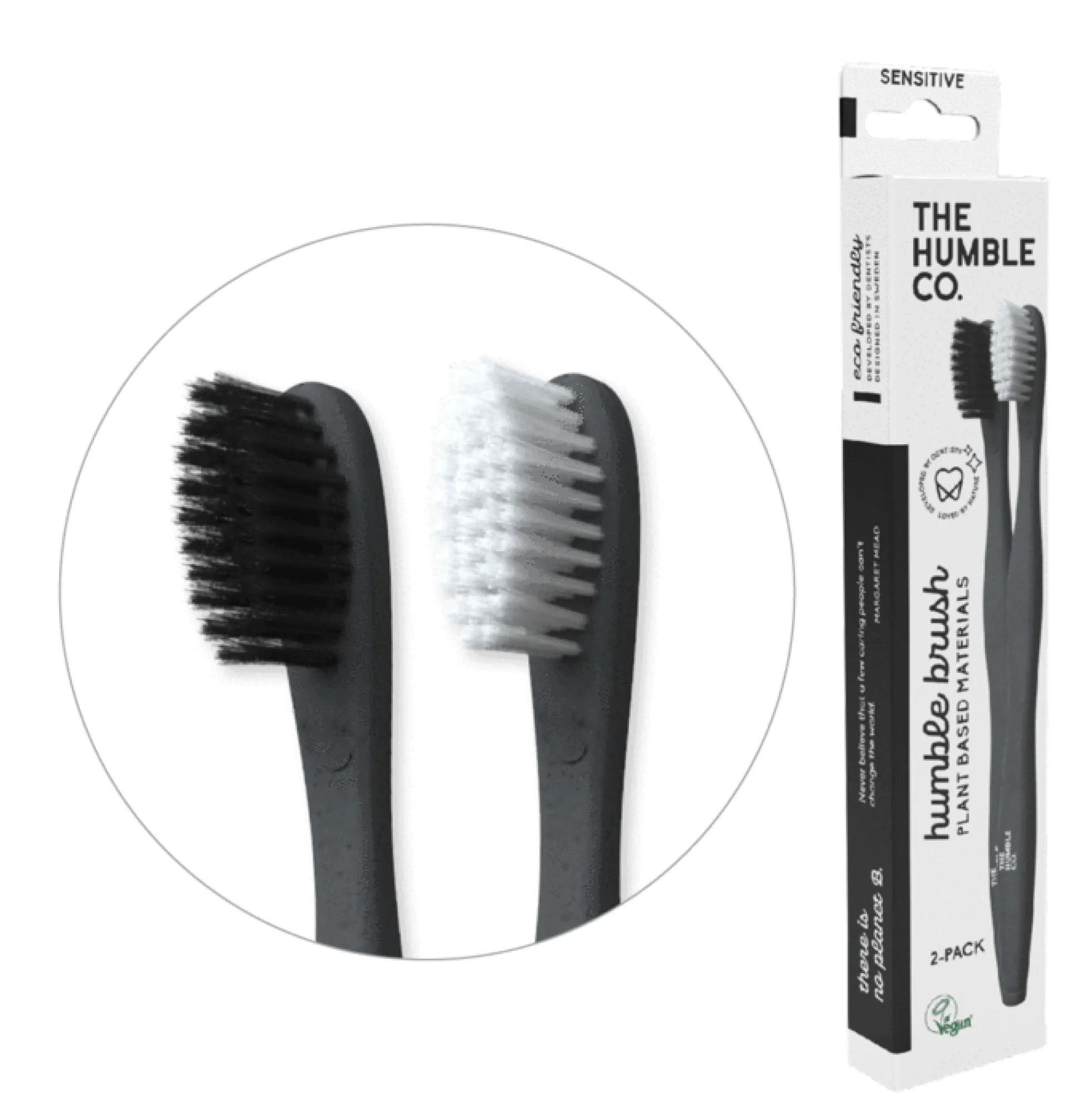 Humble Brush hammasharja sensitive, 2 kpl/paketti