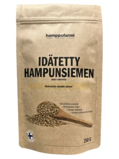 Idätetty hampunsiemen 250 g