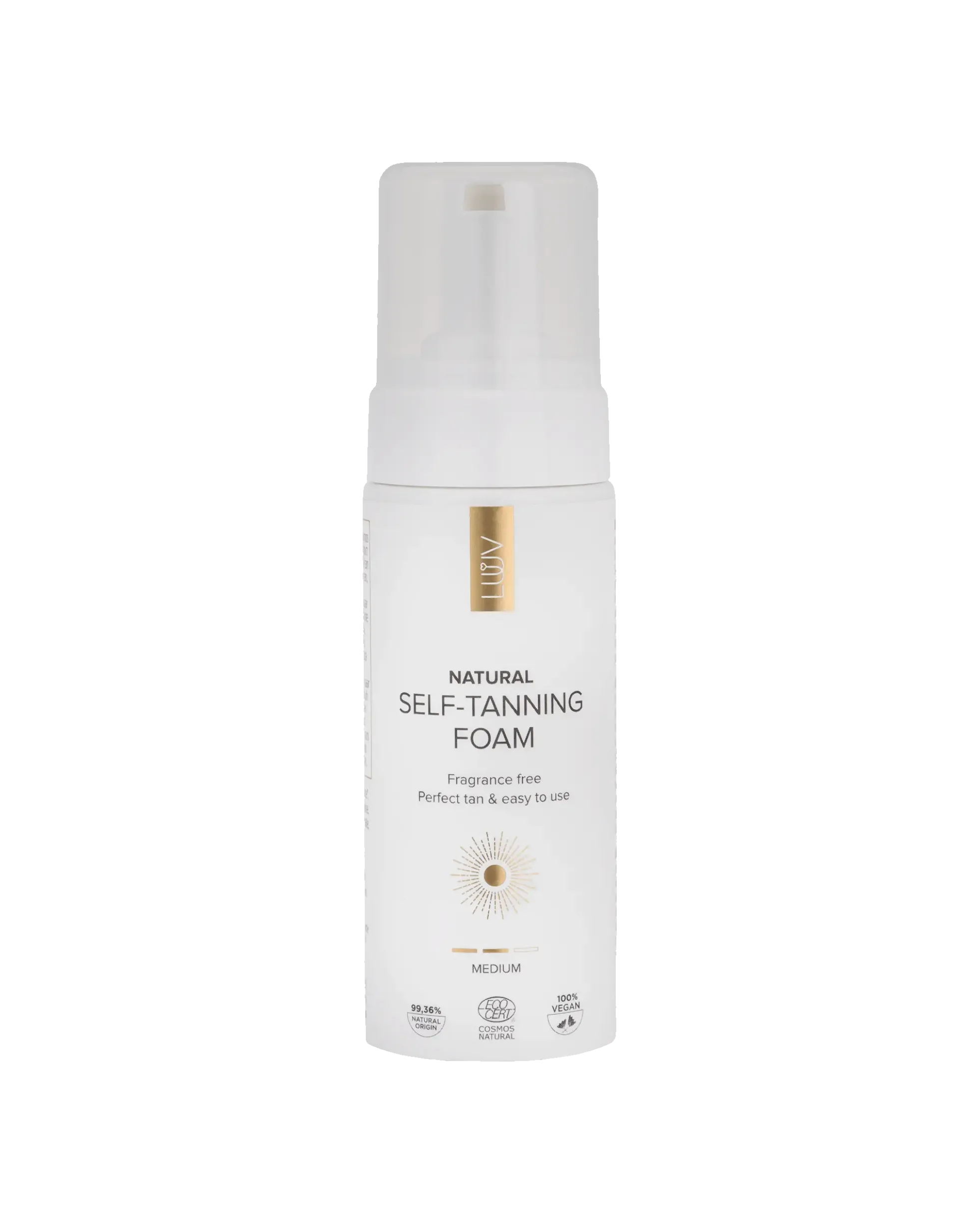 Itseruskettava vaahto, Medium, 150 ml