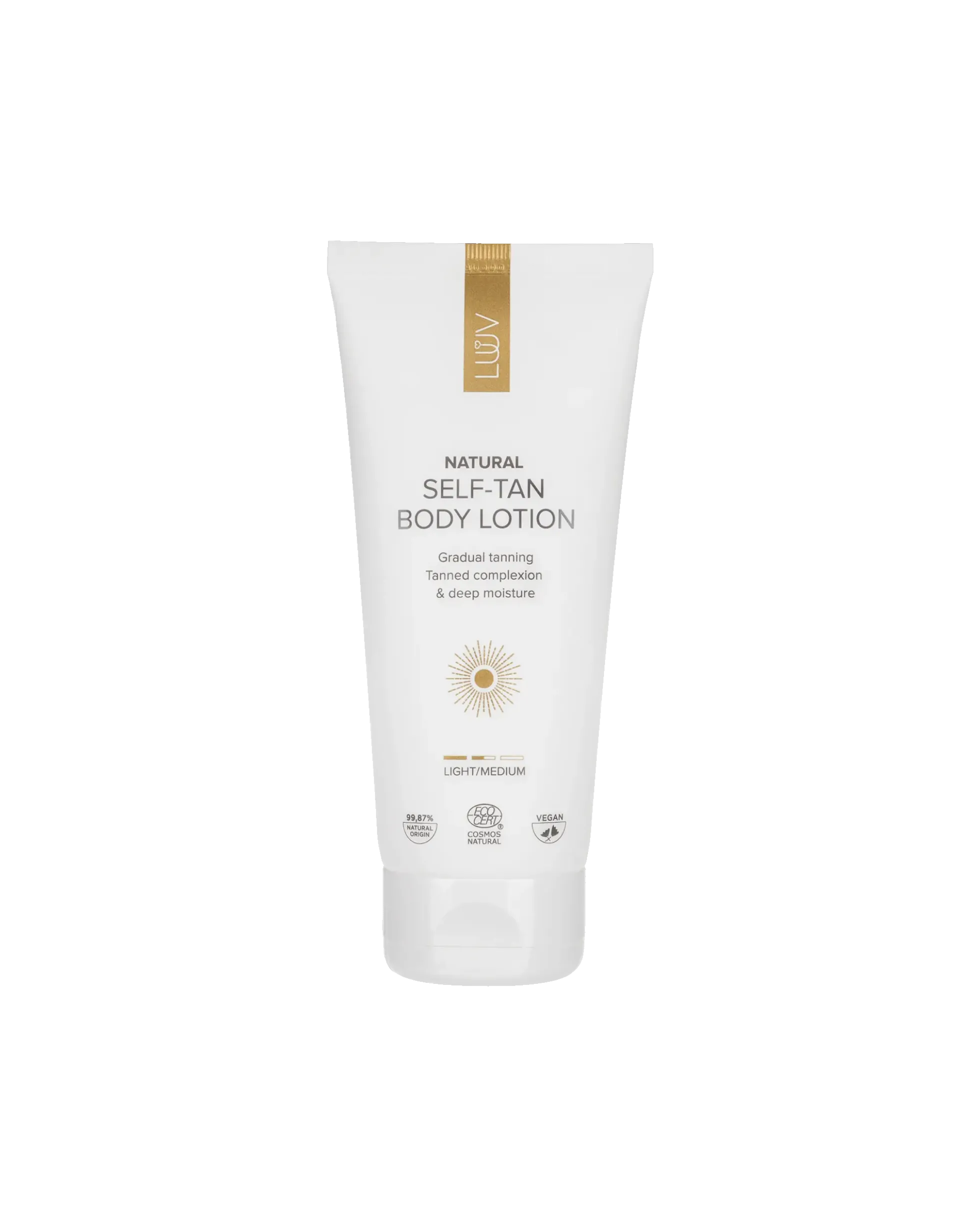 Itseruskettava vartalovoide, Light/Medium, 200 ml