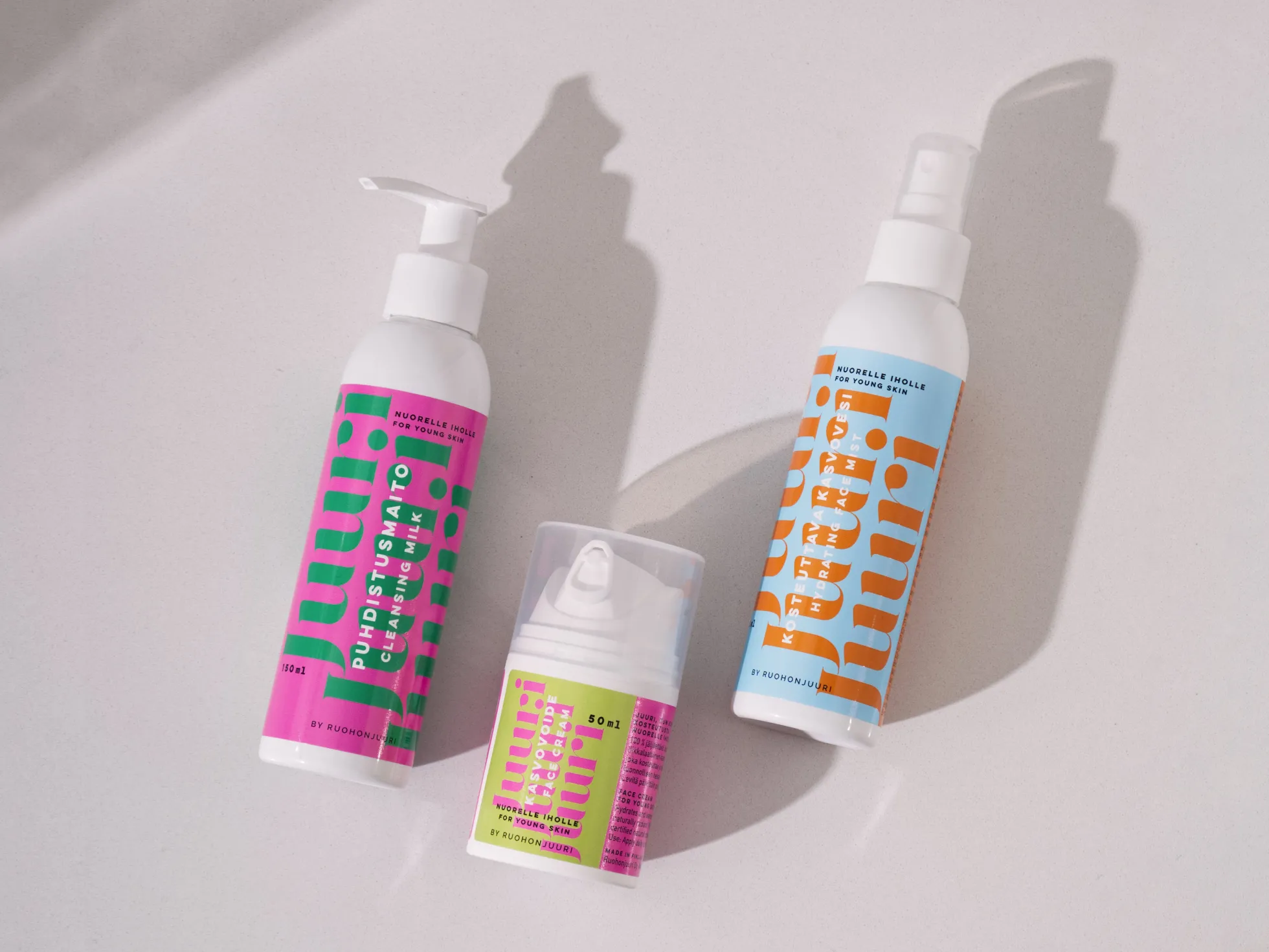 Juuri Puhdistusmaito, 150 ml - nuorelle iholle